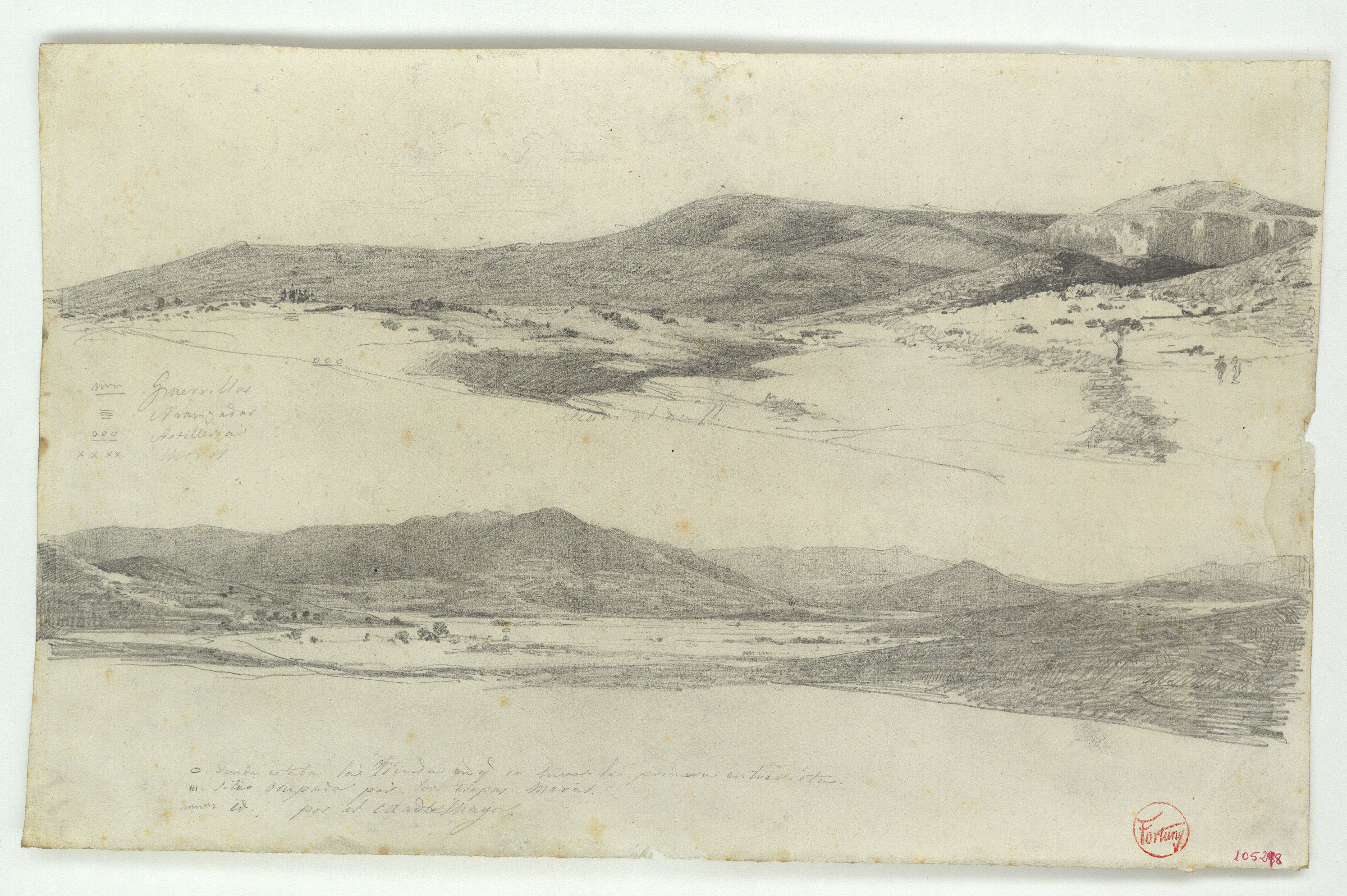 image for: Marià Fortuny - Acción del día 11 - Cap a 1860