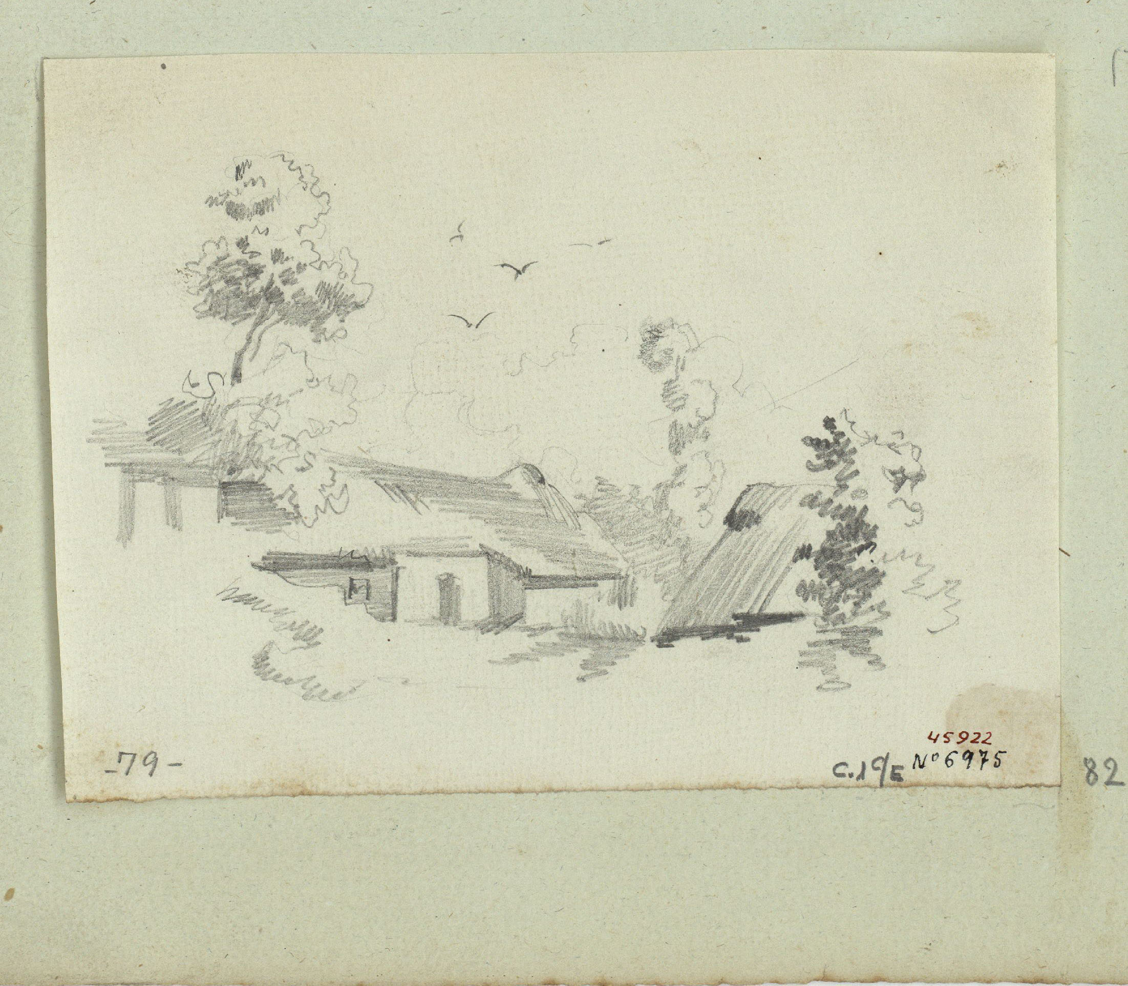 image for: Marià Fortuny - Paisatge rural - Cap a 1853-1856