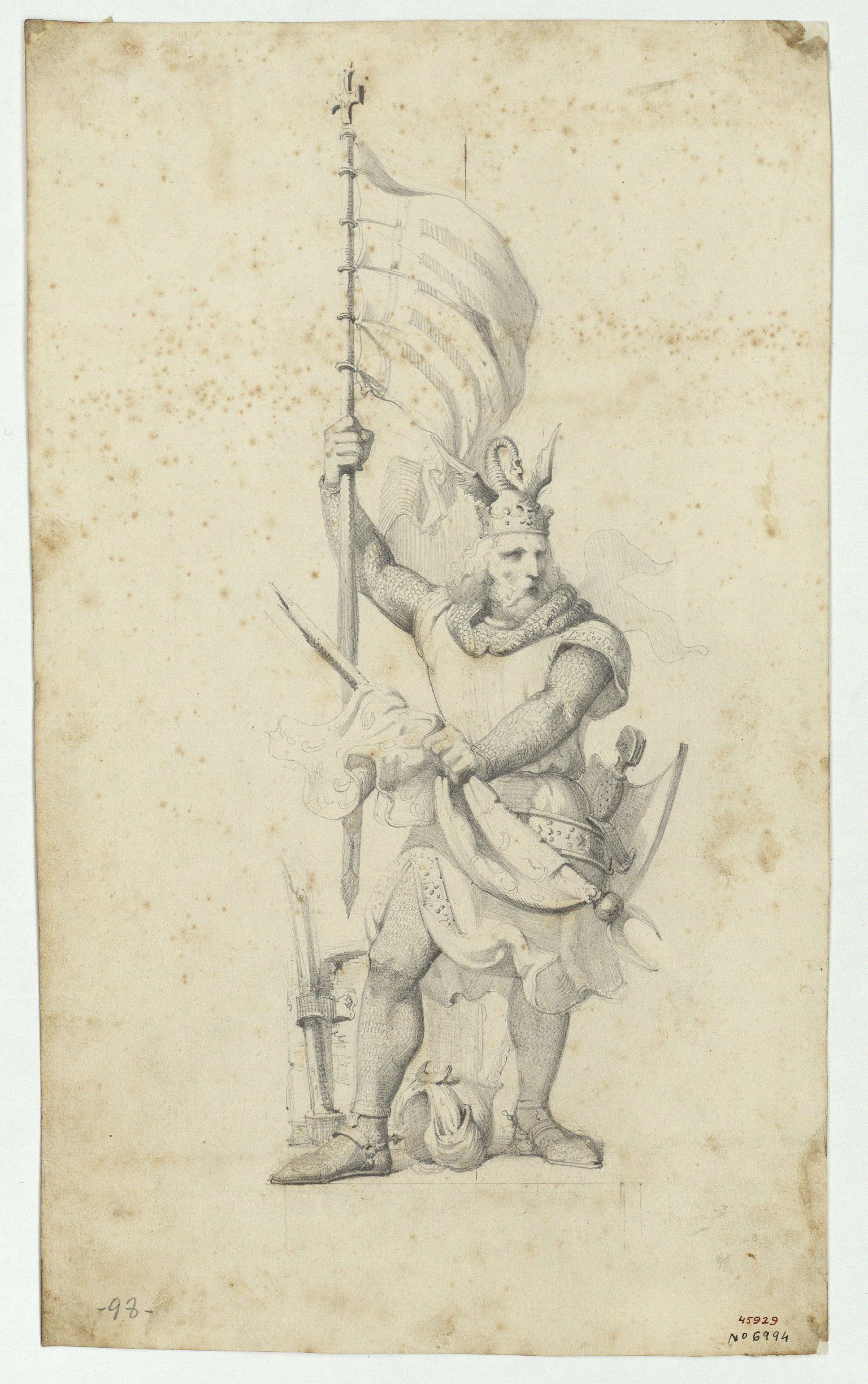 image for: Marià Fortuny - Jaume I el Conqueridor - Cap a 1857-1858