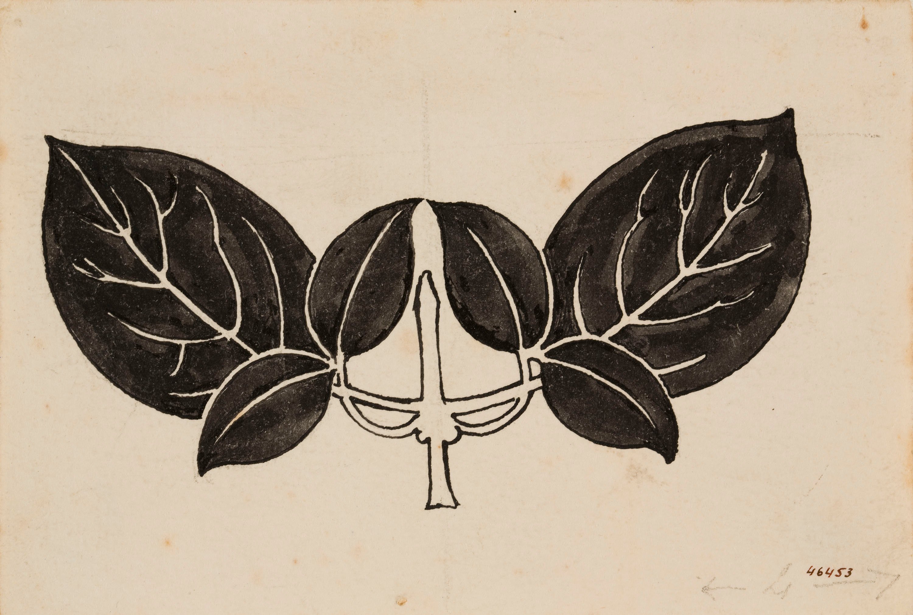 image for: Apel·les Mestres - Tema vegetal. Culdellàntia per al poema «Liliana» d'Apel·les Mestres - Cap a 1907