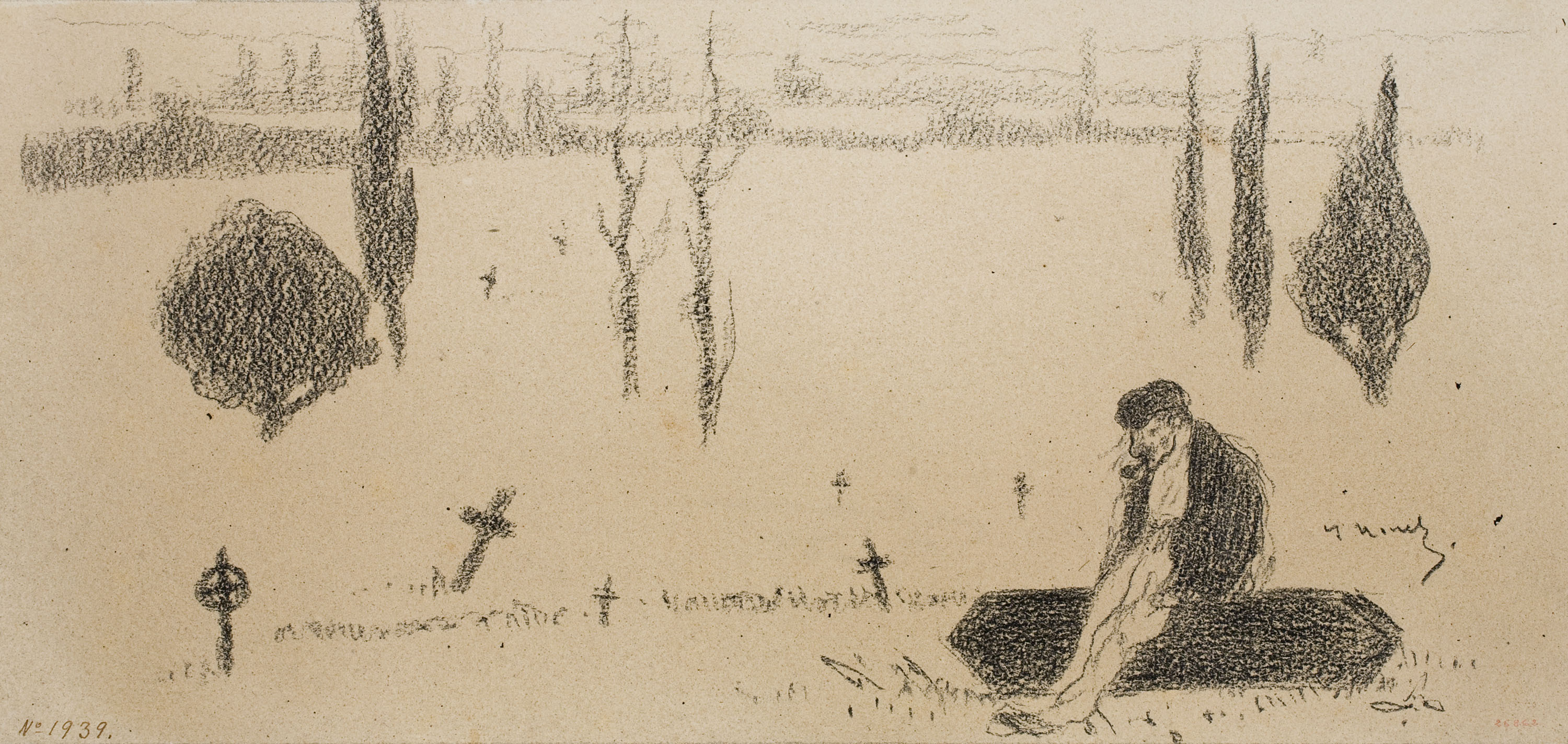 image for: Isidre Nonell - Enterramorts - Cap a 1895