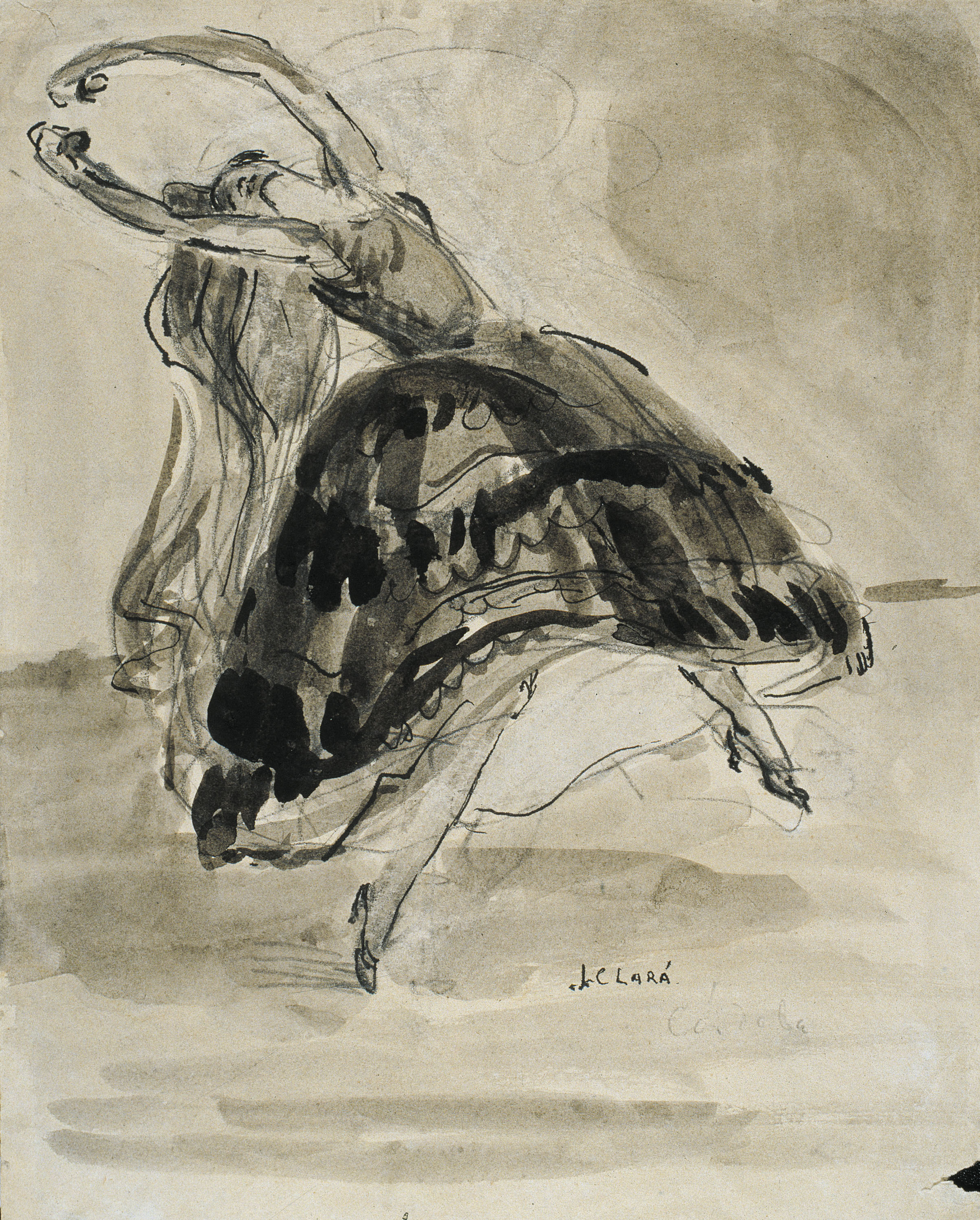 image for: Josep Clarà - La Argentina ballant «Córdoba» d'Albéniz - Cap a 1927