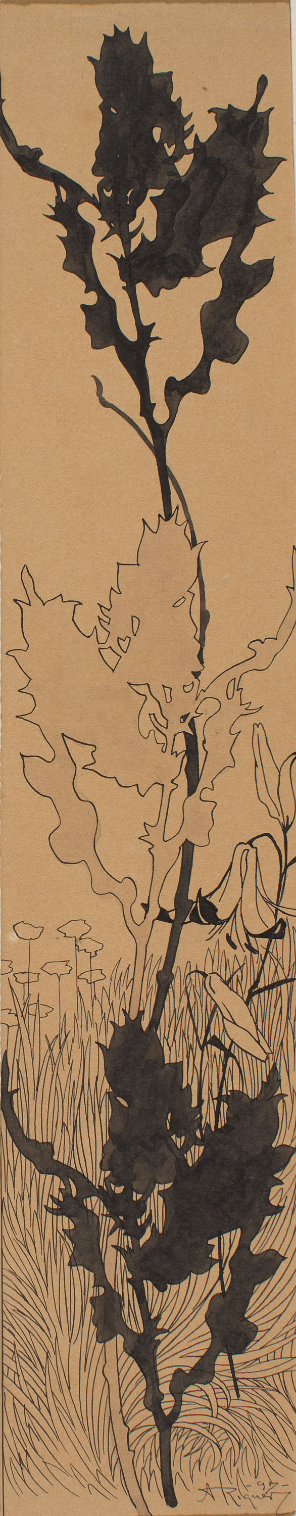 image for: Alexandre de Riquer - El lluc de rourer - 1897