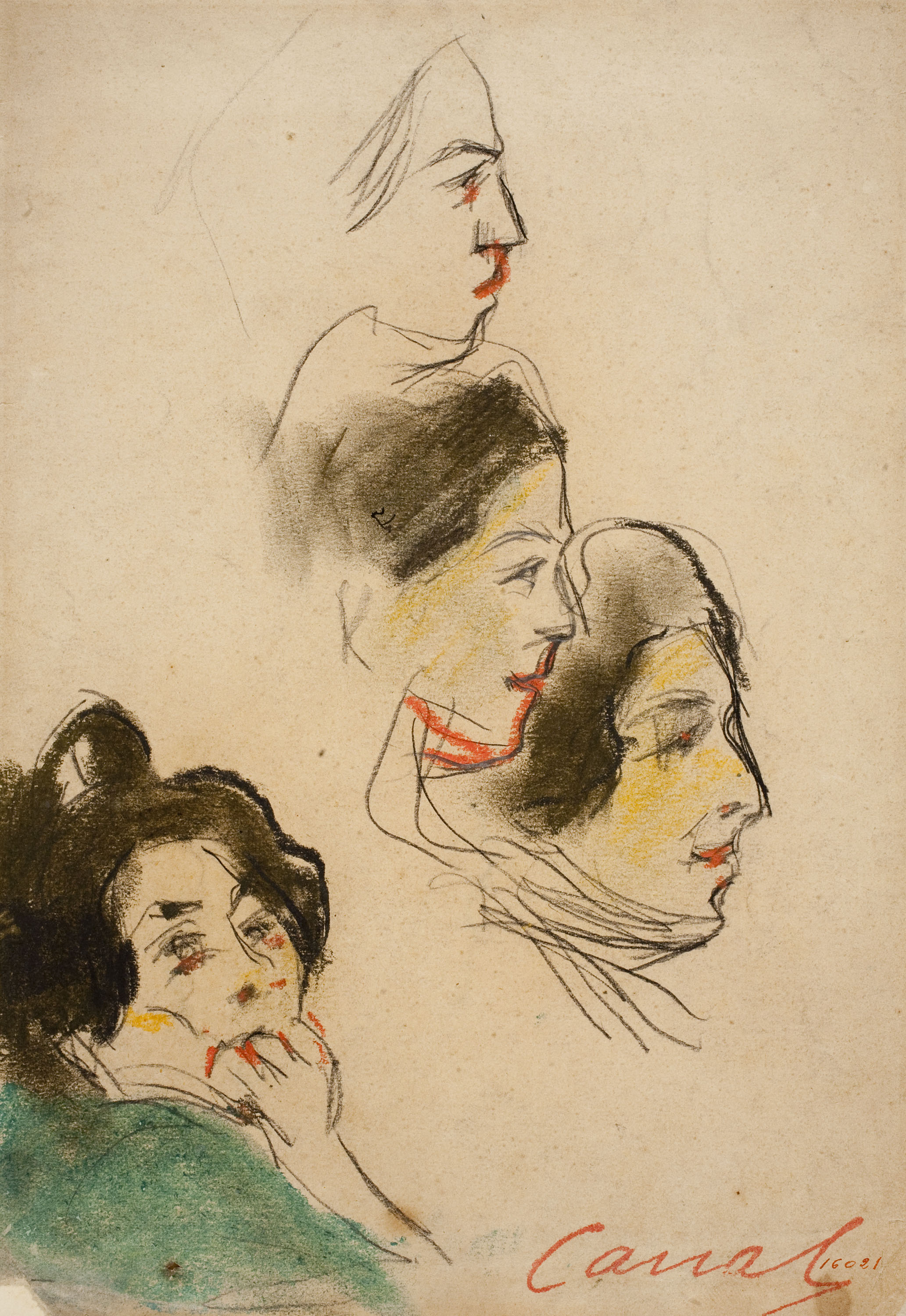 image for: Ricard Canals - Caps de dona - Cap a 1900-1910