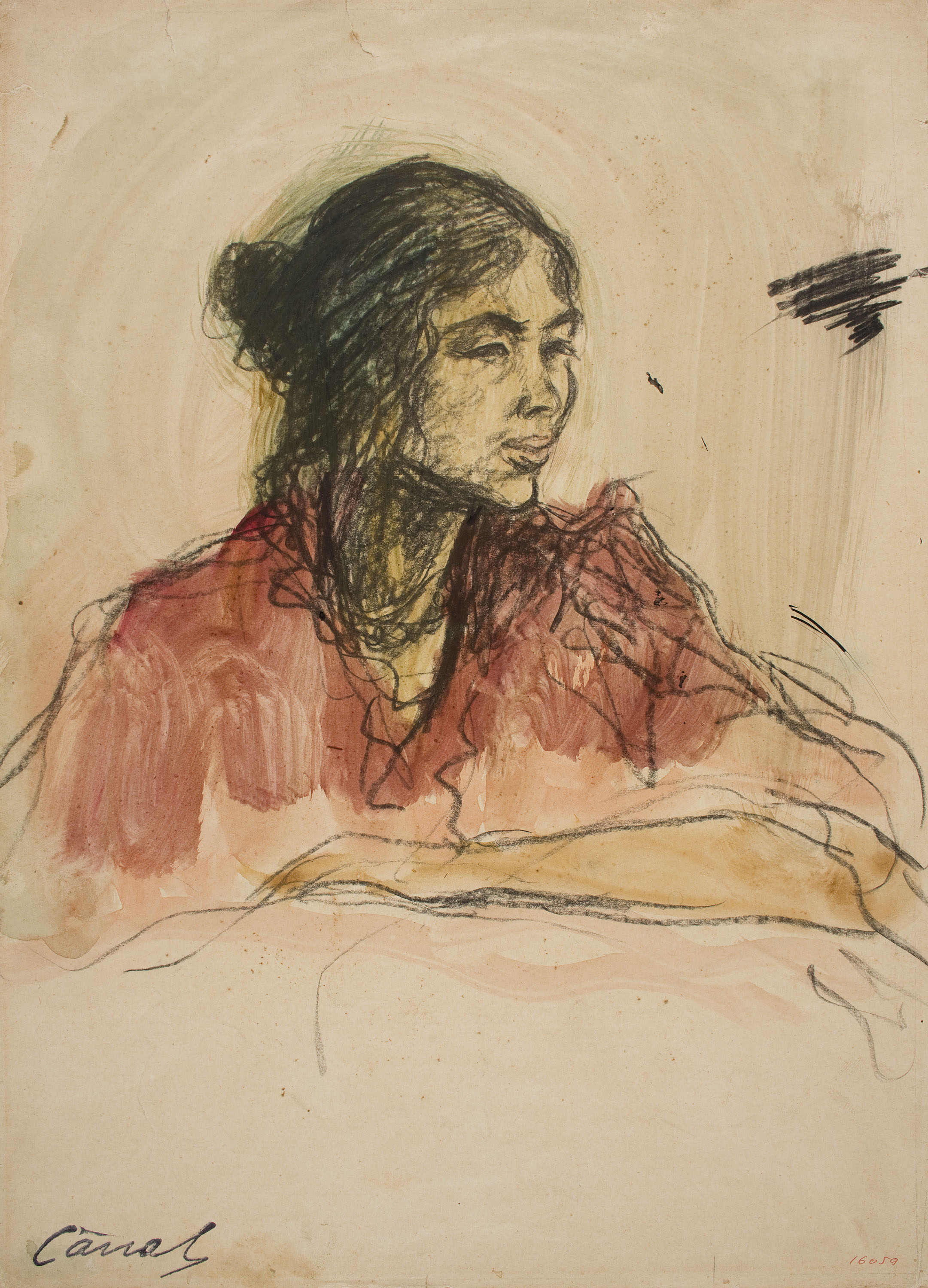 image for: Ricard Canals - Bust de gitana - Cap a 1900