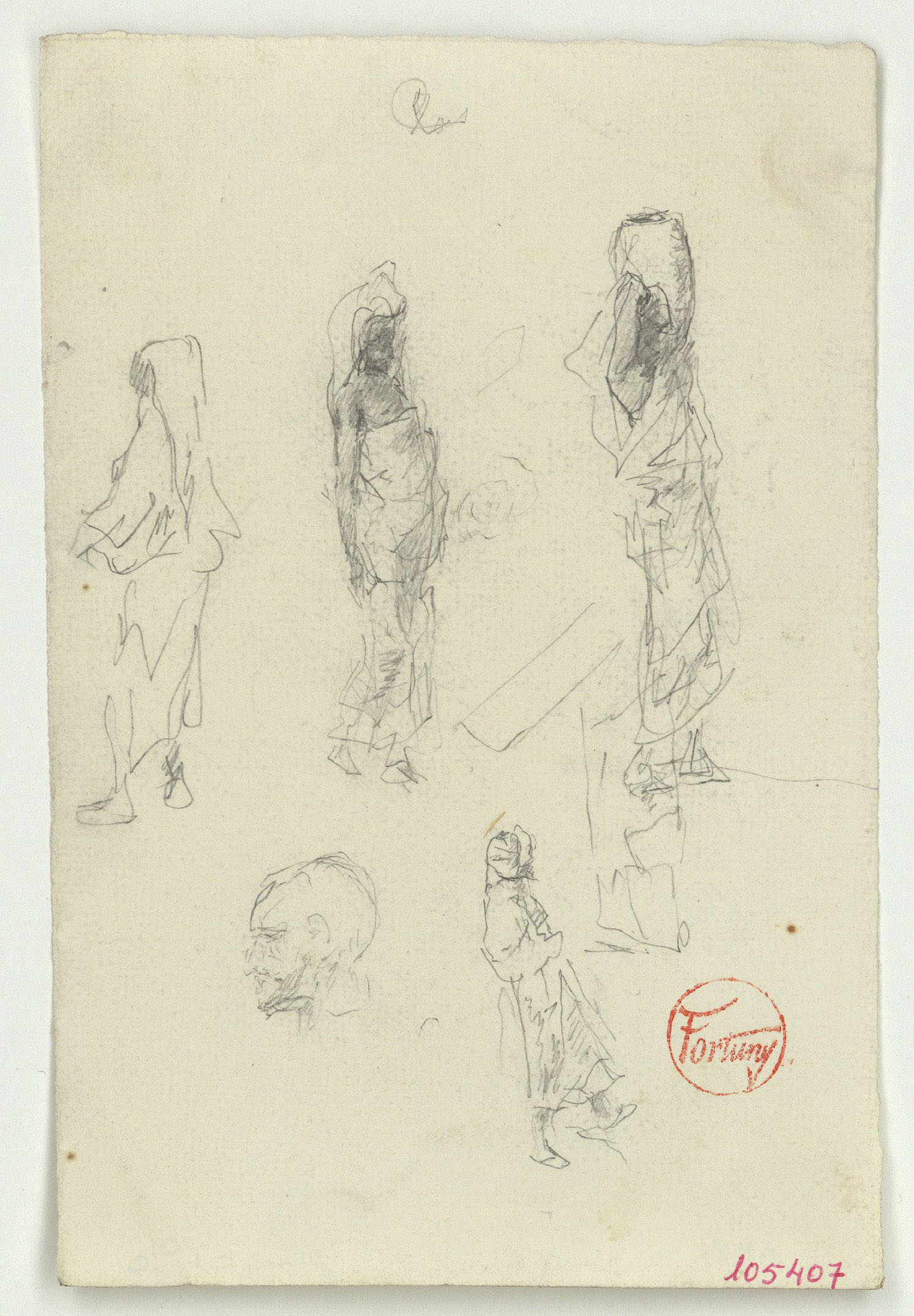 image for: Marià Fortuny - Marroquins - Cap a 1860-1862