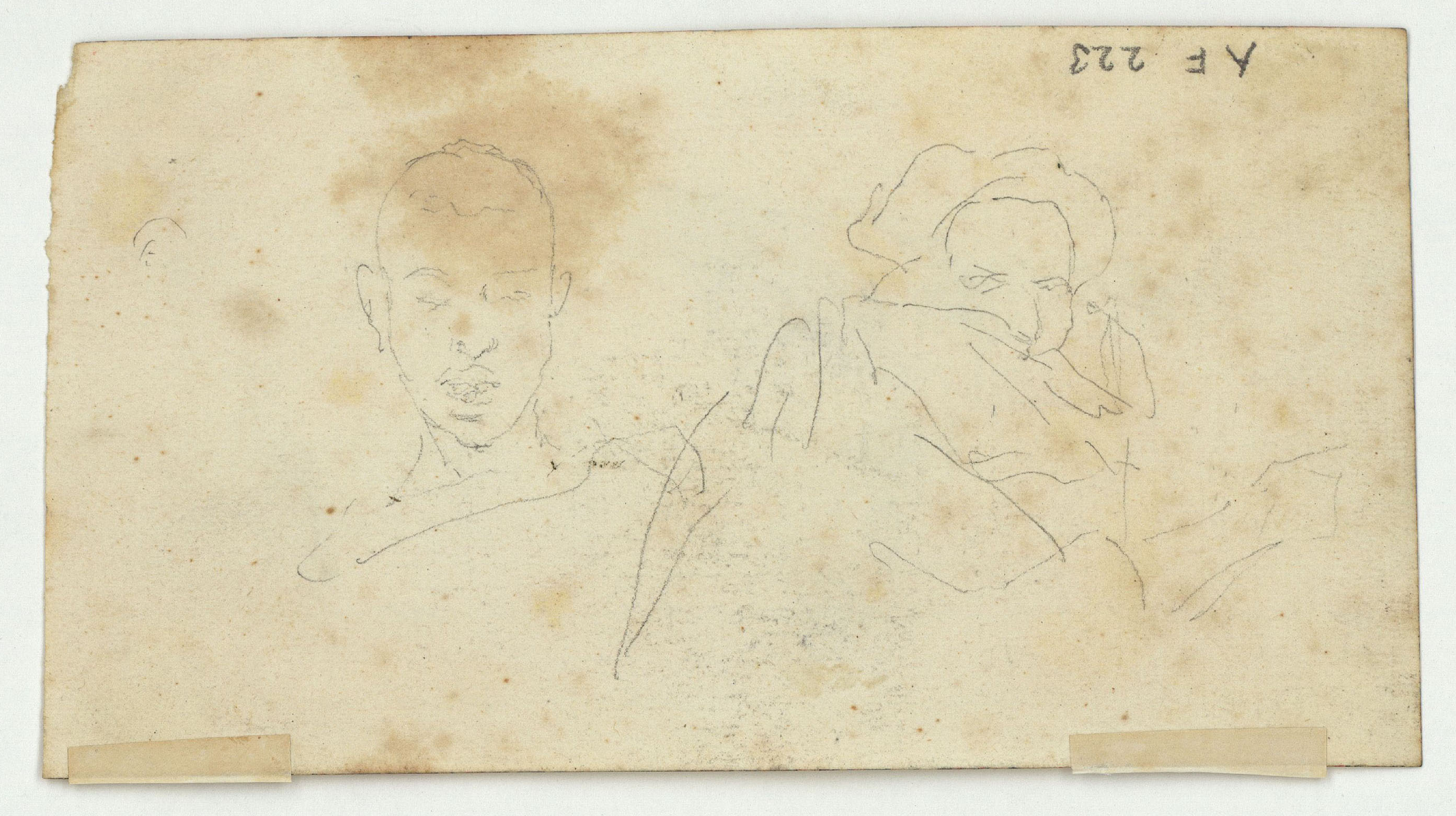 image for: Marià Fortuny - Marroquins (anvers) / Marroquins (revers) - Cap a 1860-1862 [1]