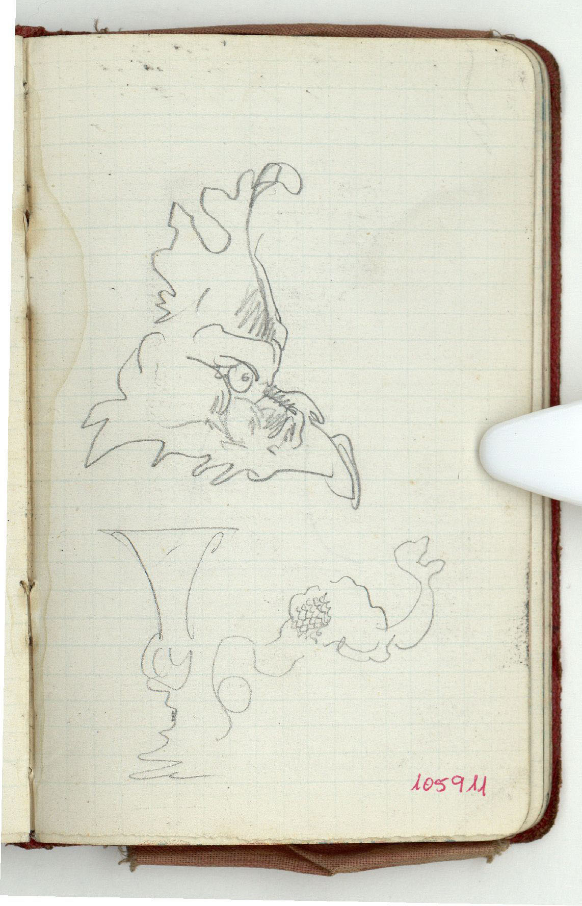 image for: Marià Fortuny - Màscara [?] i copa (anvers) / Motiu campaniforme (revers) - Cap a 1868-1872