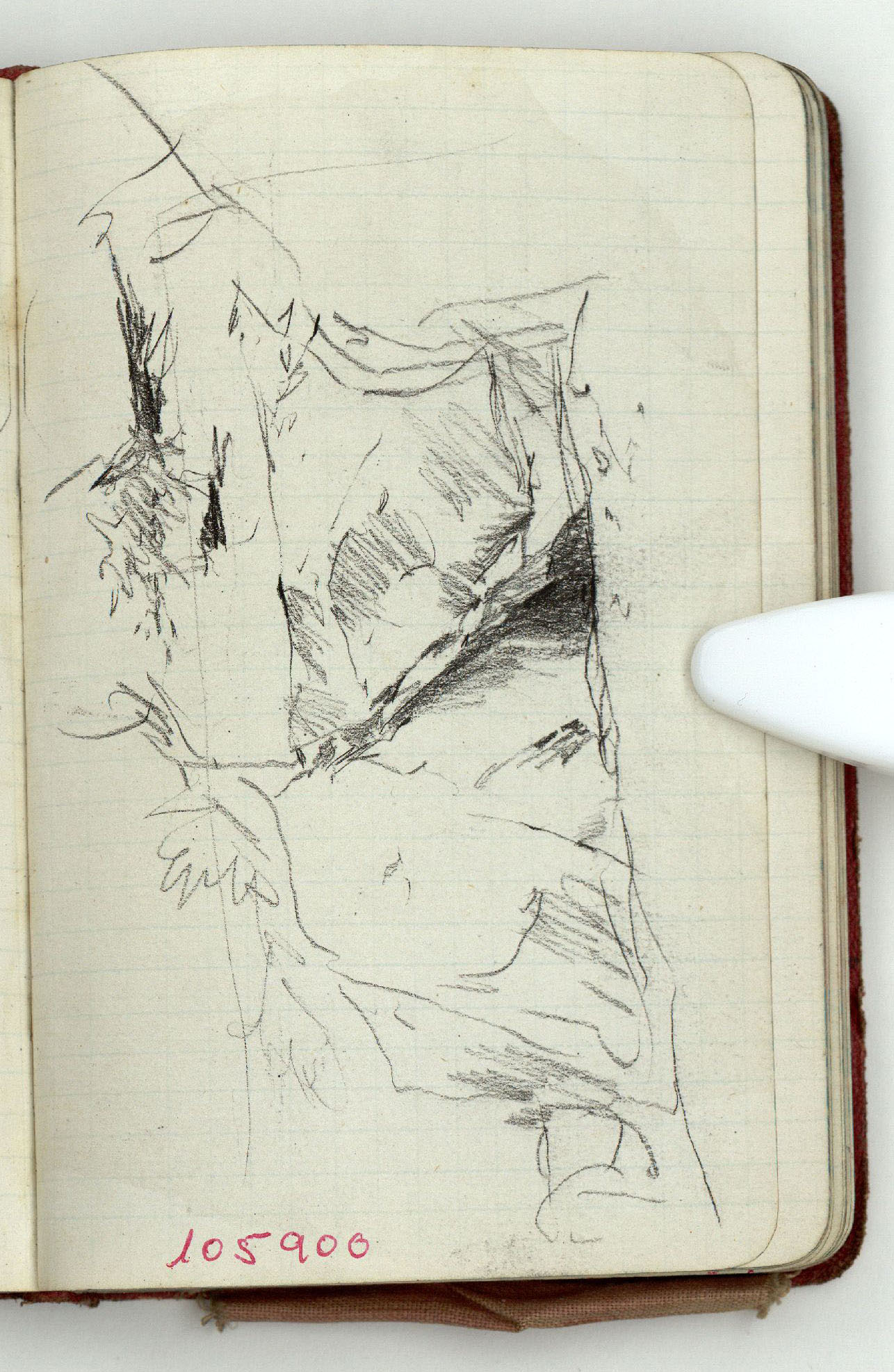 image for: Marià Fortuny - Croquis inconcret - Cap a 1868-1872