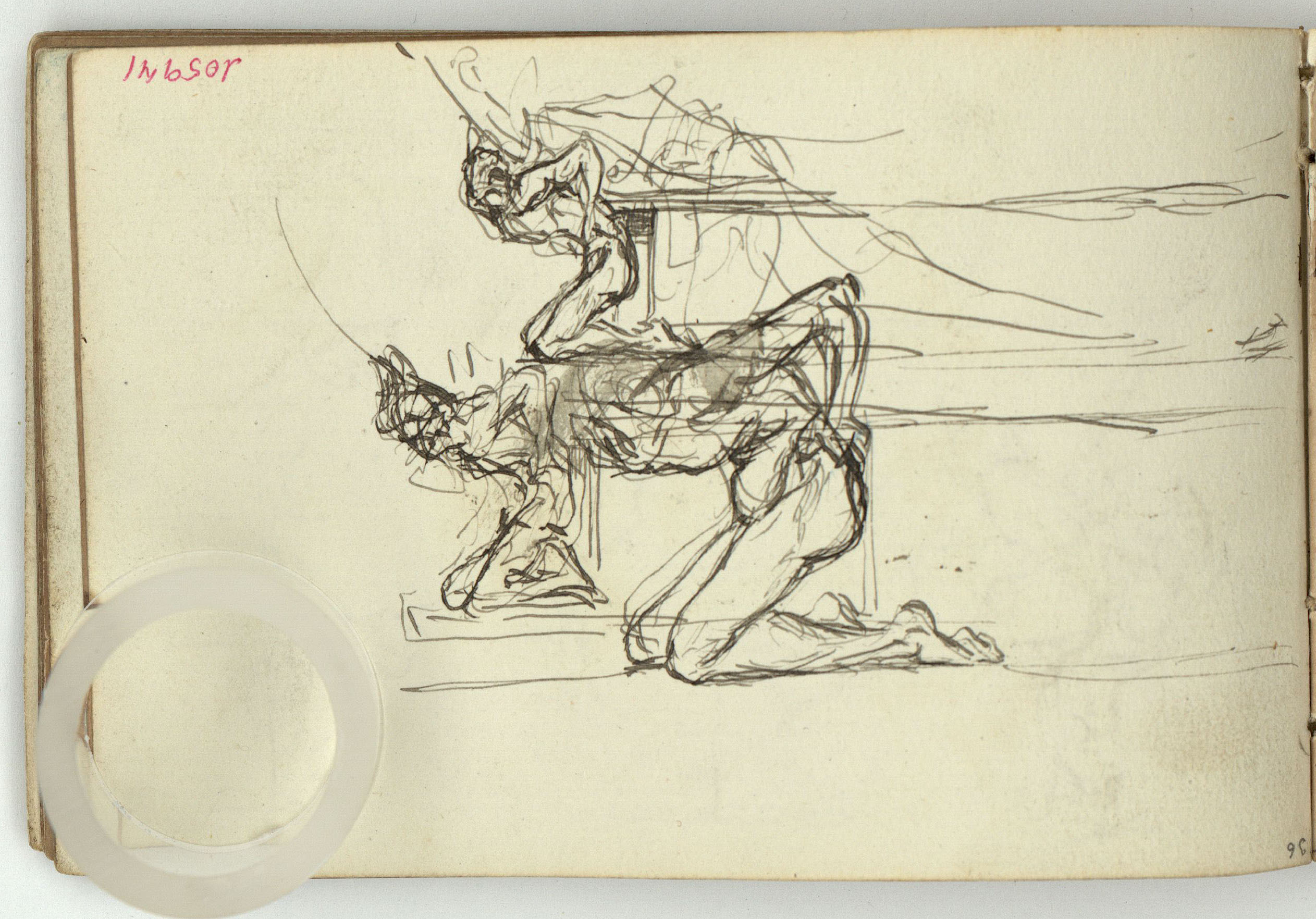 image for: Marià Fortuny - Pedestal d'estil renaixentista (anvers) / Pedestals d'estil renaixentista (revers) - Cap a 1863-1866