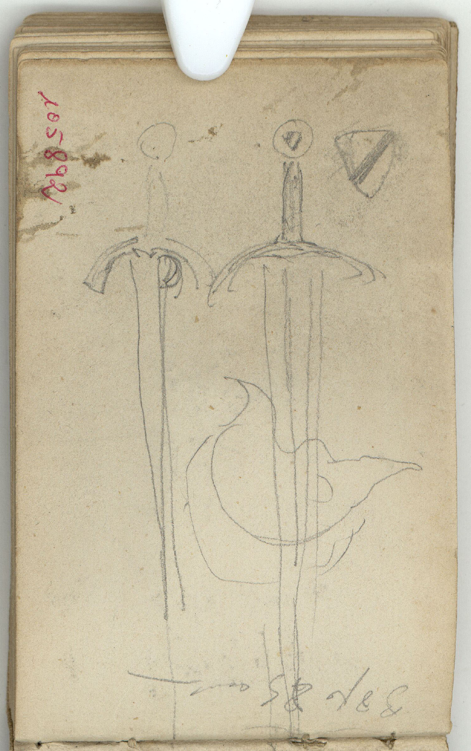 image for: Marià Fortuny - Espases - Cap a 1873