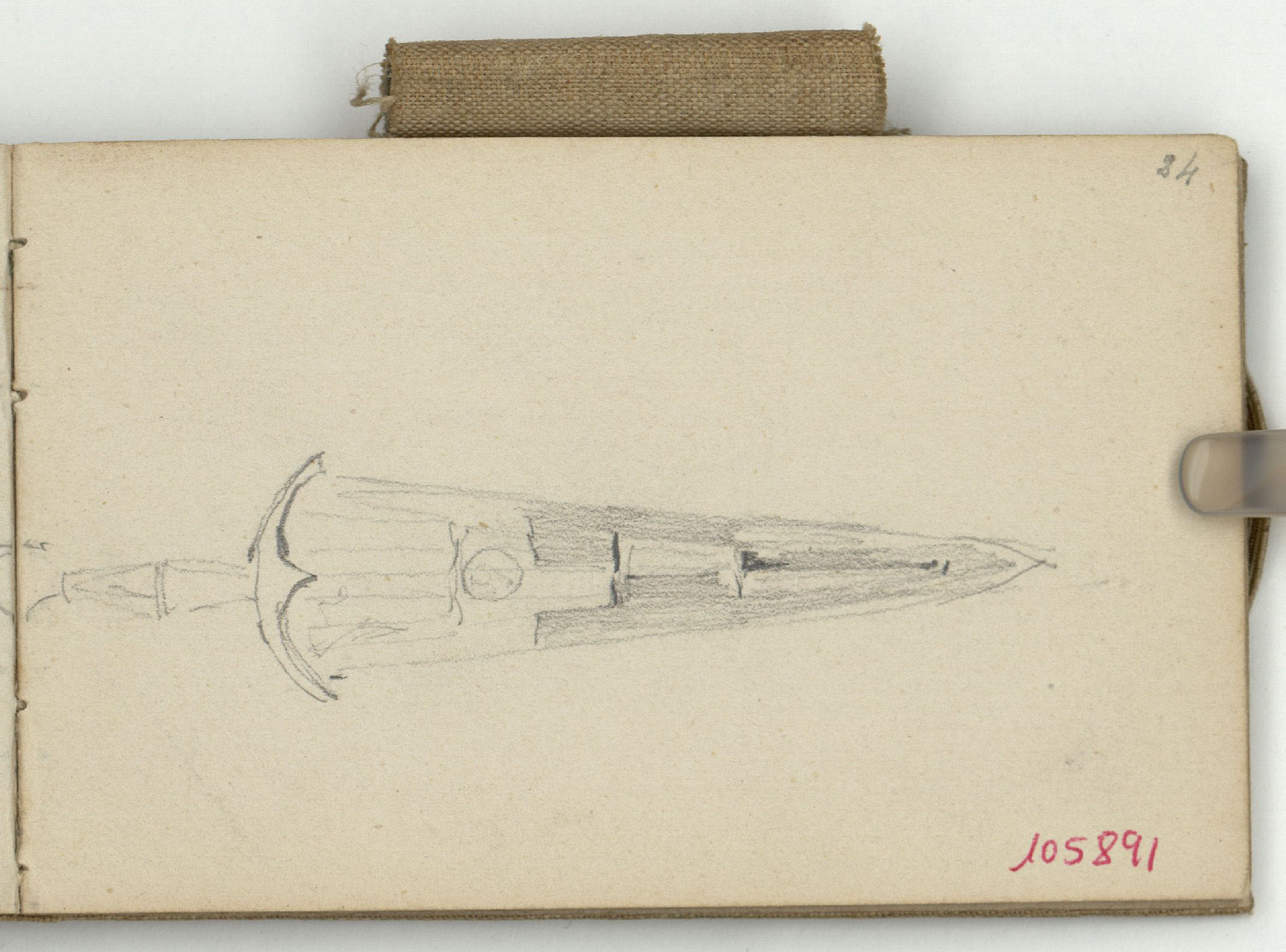 image for: Marià Fortuny - Espasa - Cap a 1873