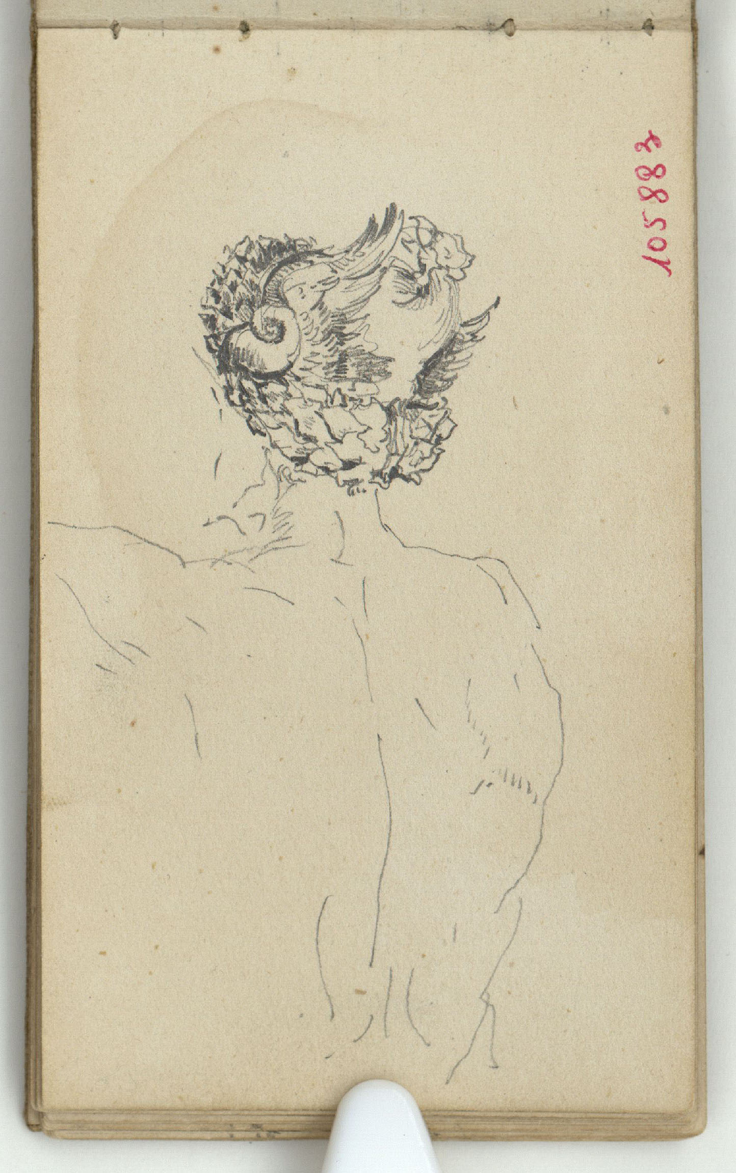 image for: Marià Fortuny - Mercuri [?] - Cap a 1873