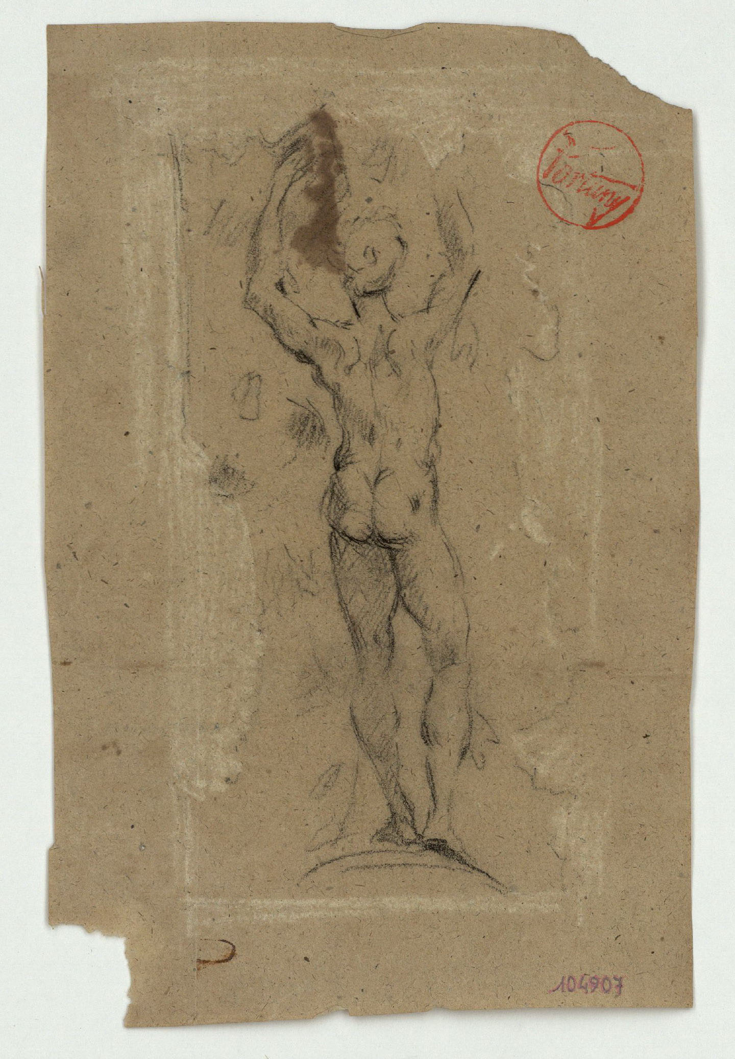 image for: Marià Fortuny - Estudi per al quadre «L'elecció de la model» - Cap a 1868-1870