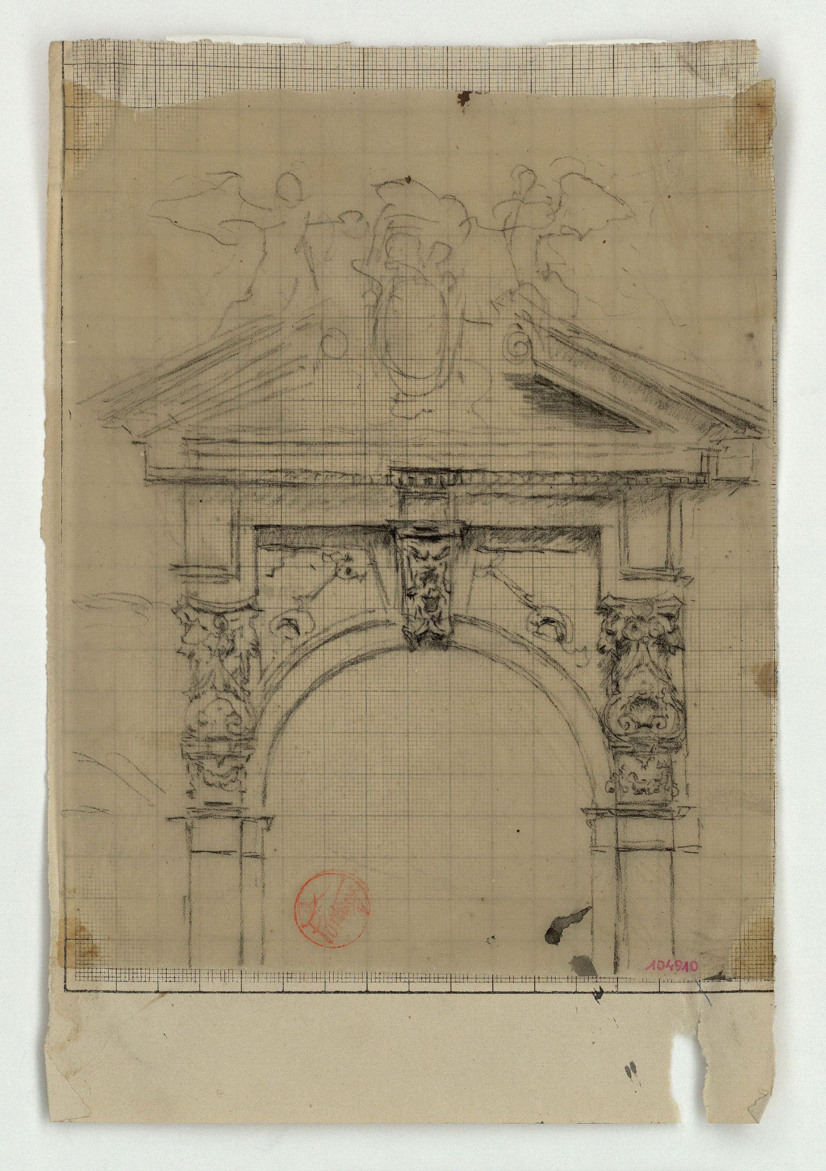 image for: Marià Fortuny - Estudi per al quadre «L'elecció de la model» - Cap a 1868-1870