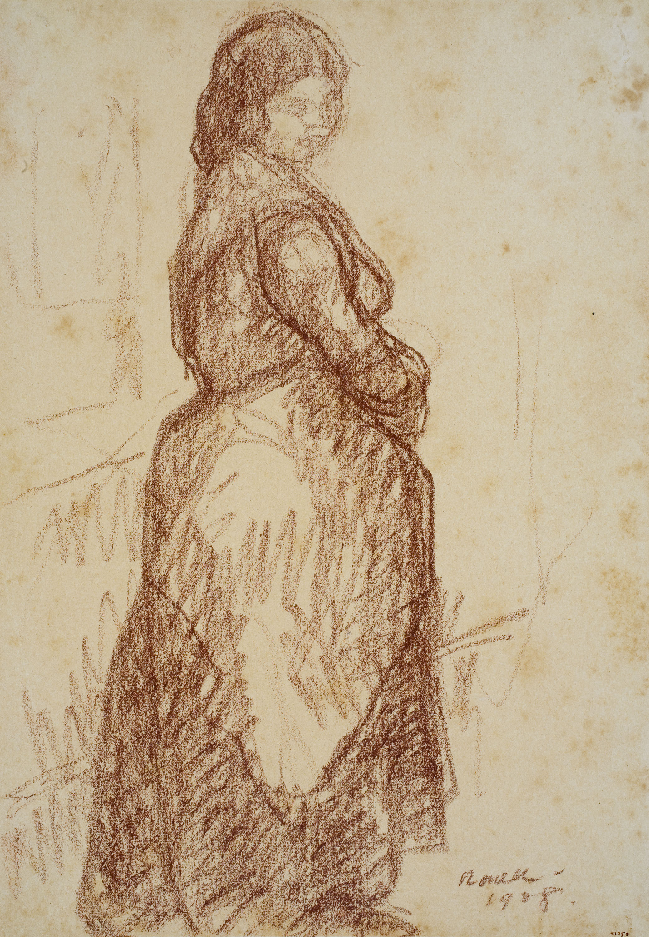 image for: Isidre Nonell - Gitana - 1908