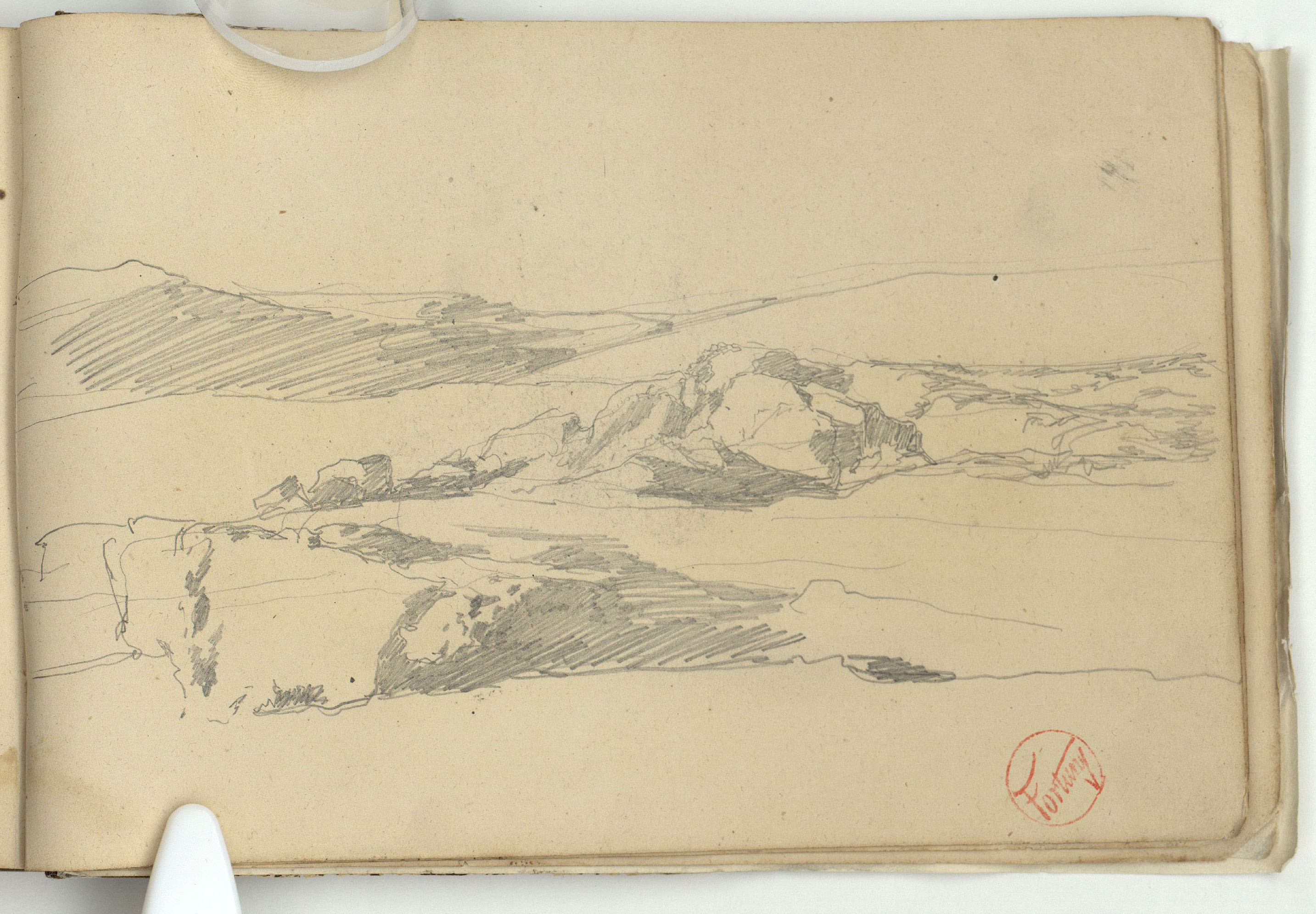 image for: Marià Fortuny - Paisatge marroquí - Cap a 1862