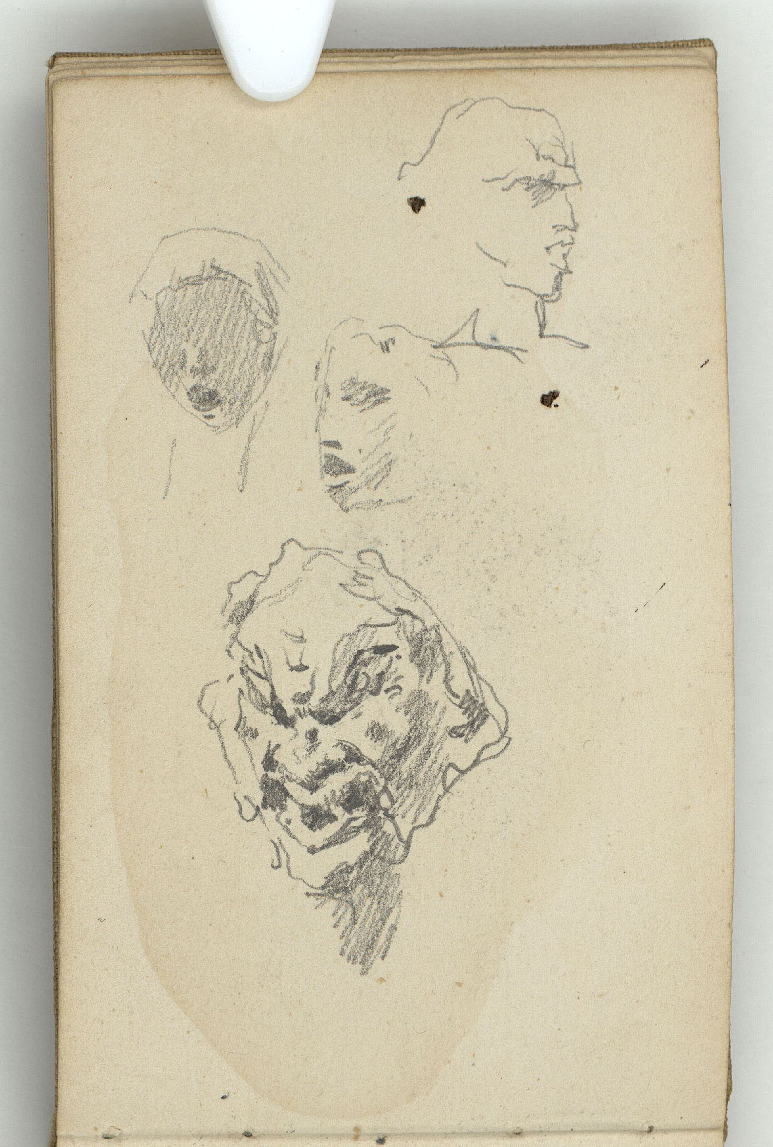 image for: Marià Fortuny - Caps i màscara - Cap a 1873