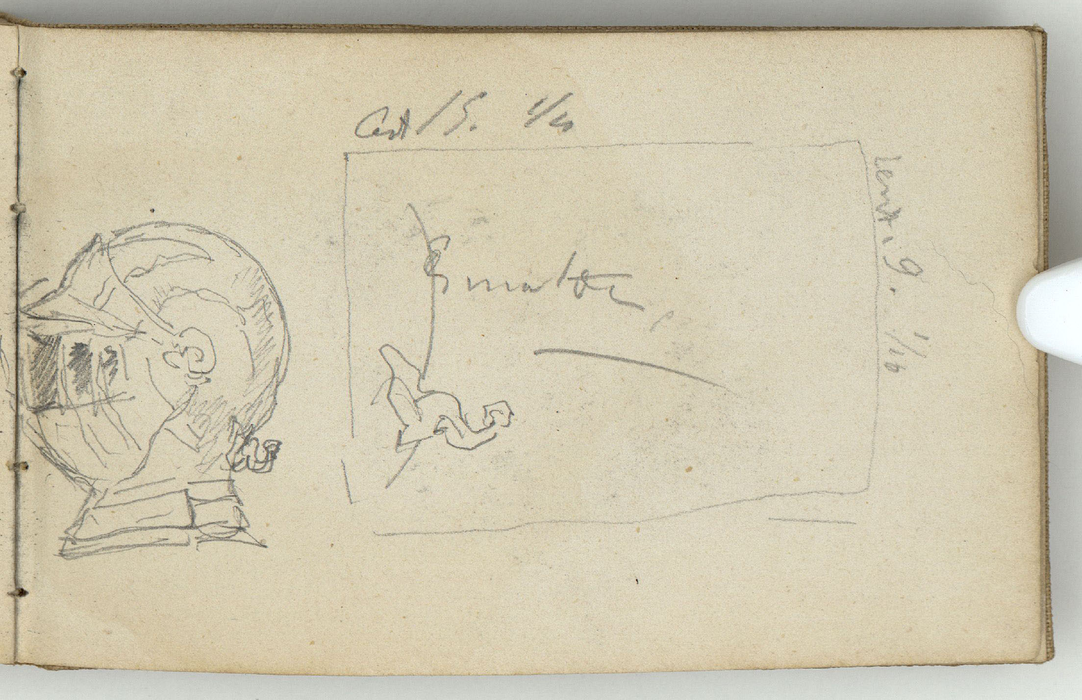 image for: Marià Fortuny - Casc - Cap a 1873