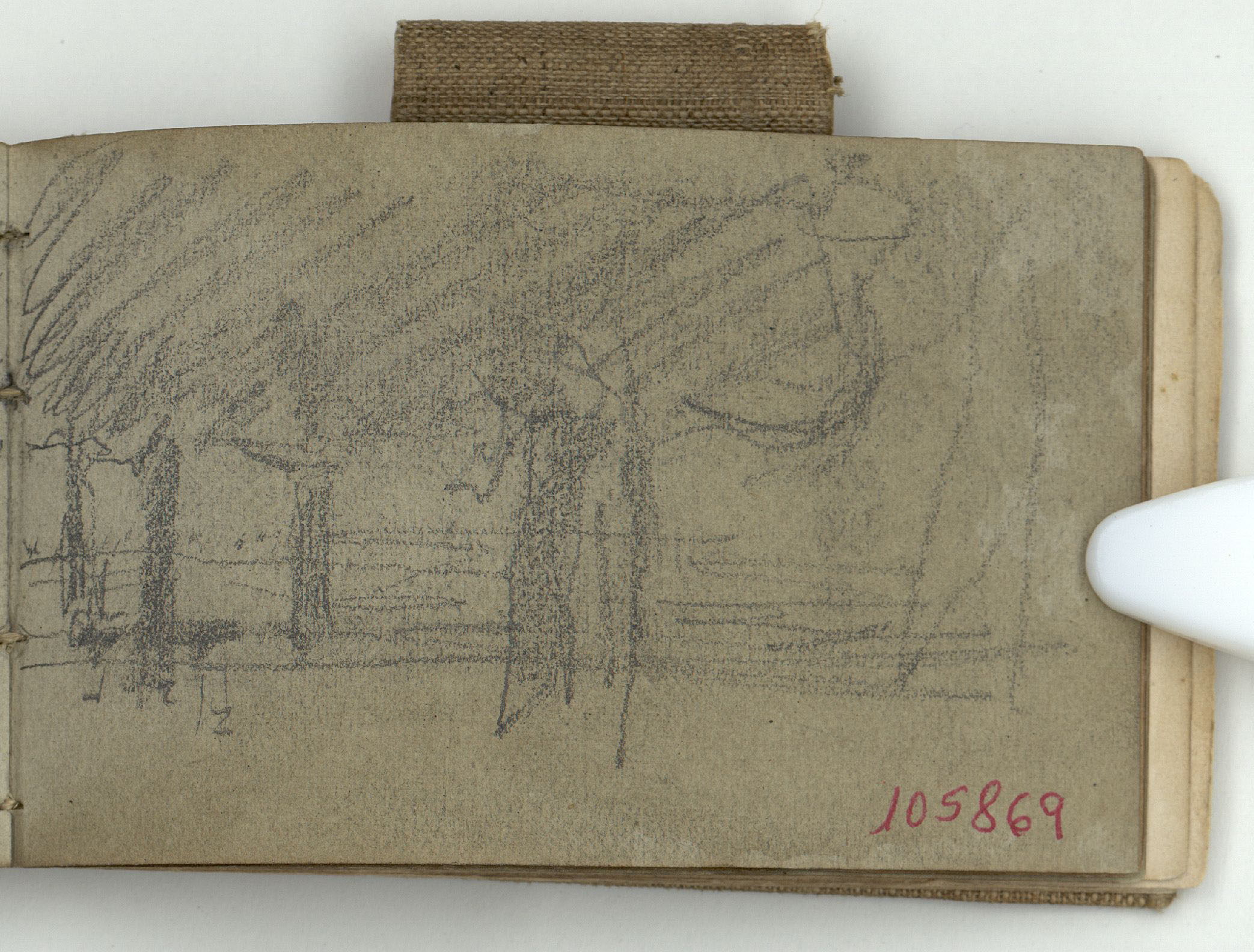 image for: Marià Fortuny - Paisatge - Cap a 1870