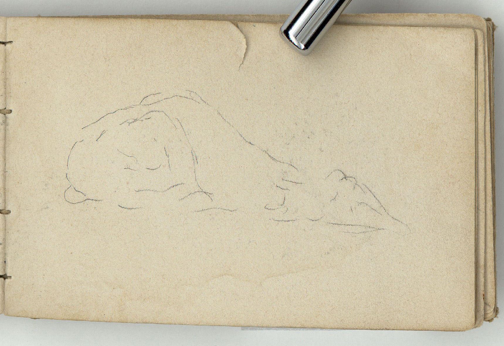 image for: Marià Fortuny - Estudi per a les aquarel·les «El venedor de tapissos» o «Amics fidels» - Cap a 1870