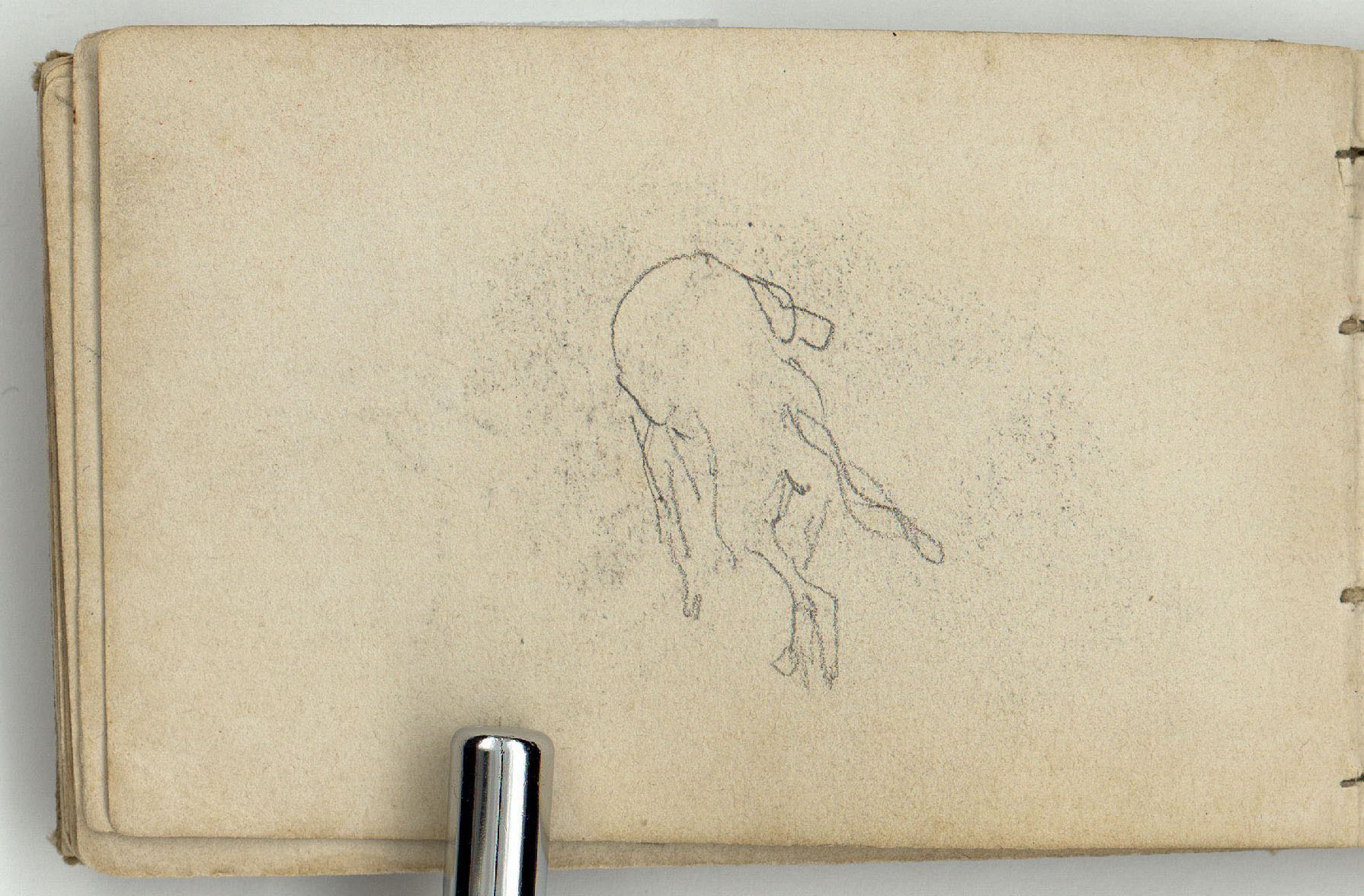 image for: Marià Fortuny - Estudi per a les aquarel·les «El venedor de tapissos» o «Amics fidels» - Cap a 1870