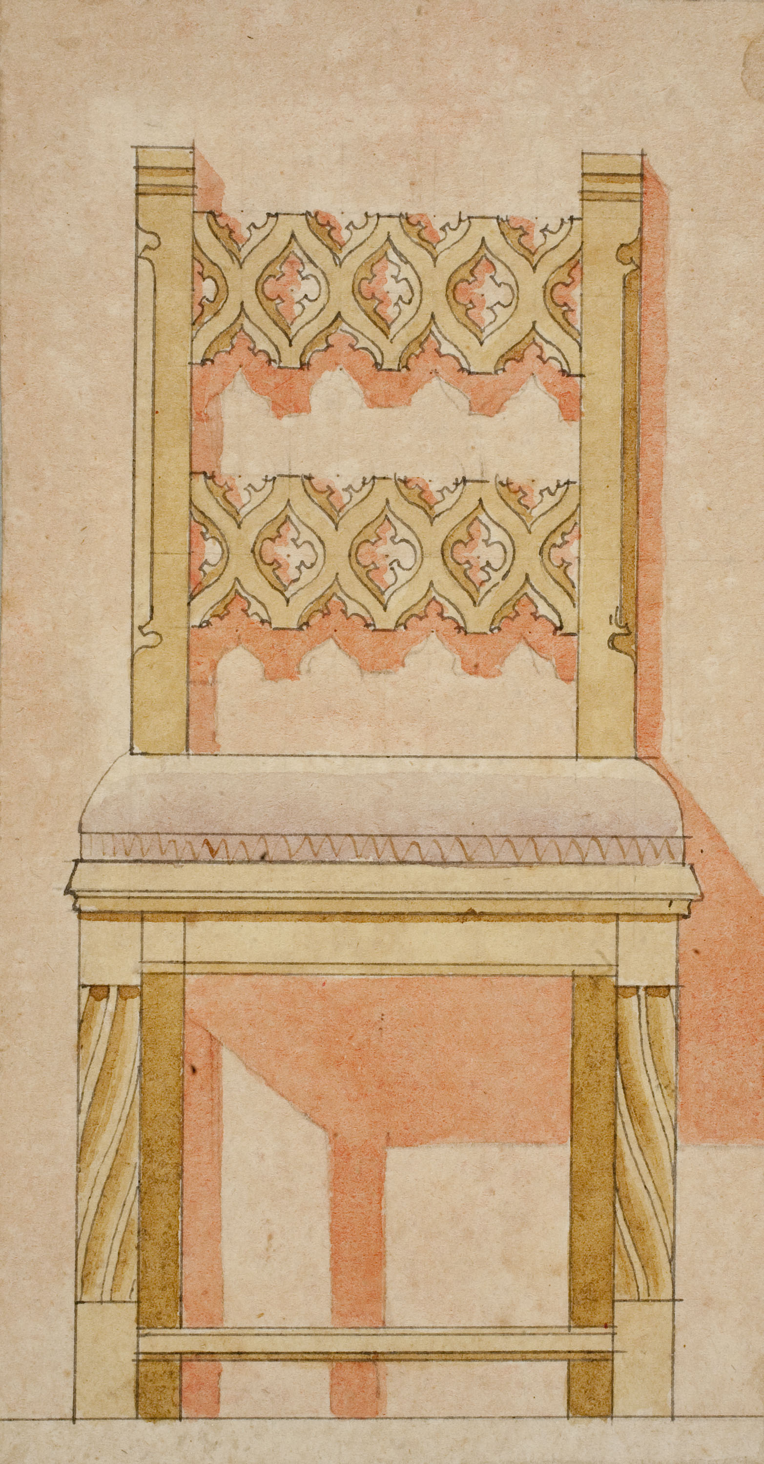 image for: Gaspar Homar - Cadira - Cap a 1898-1915