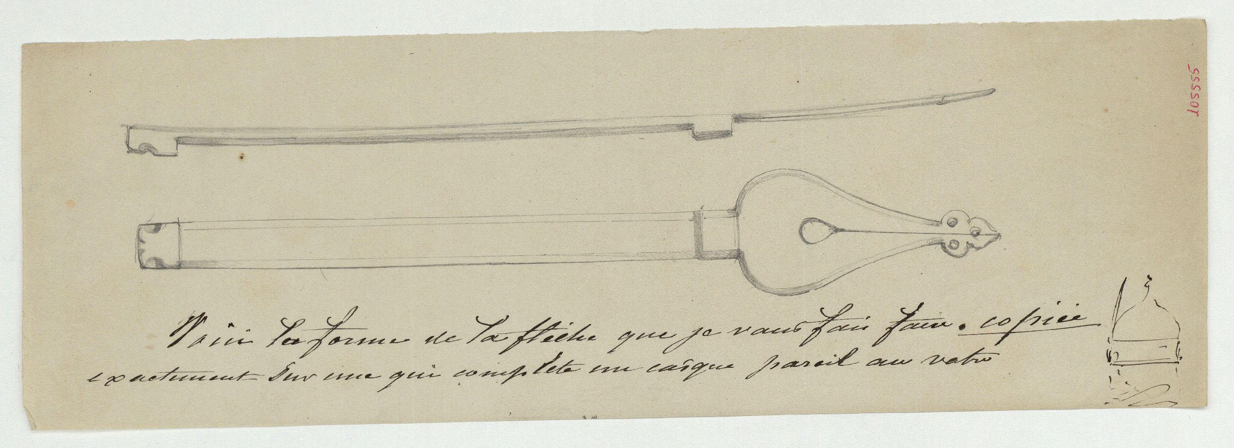 image for: Marià Fortuny - Puntes de sageta - Cap a 1867-1872