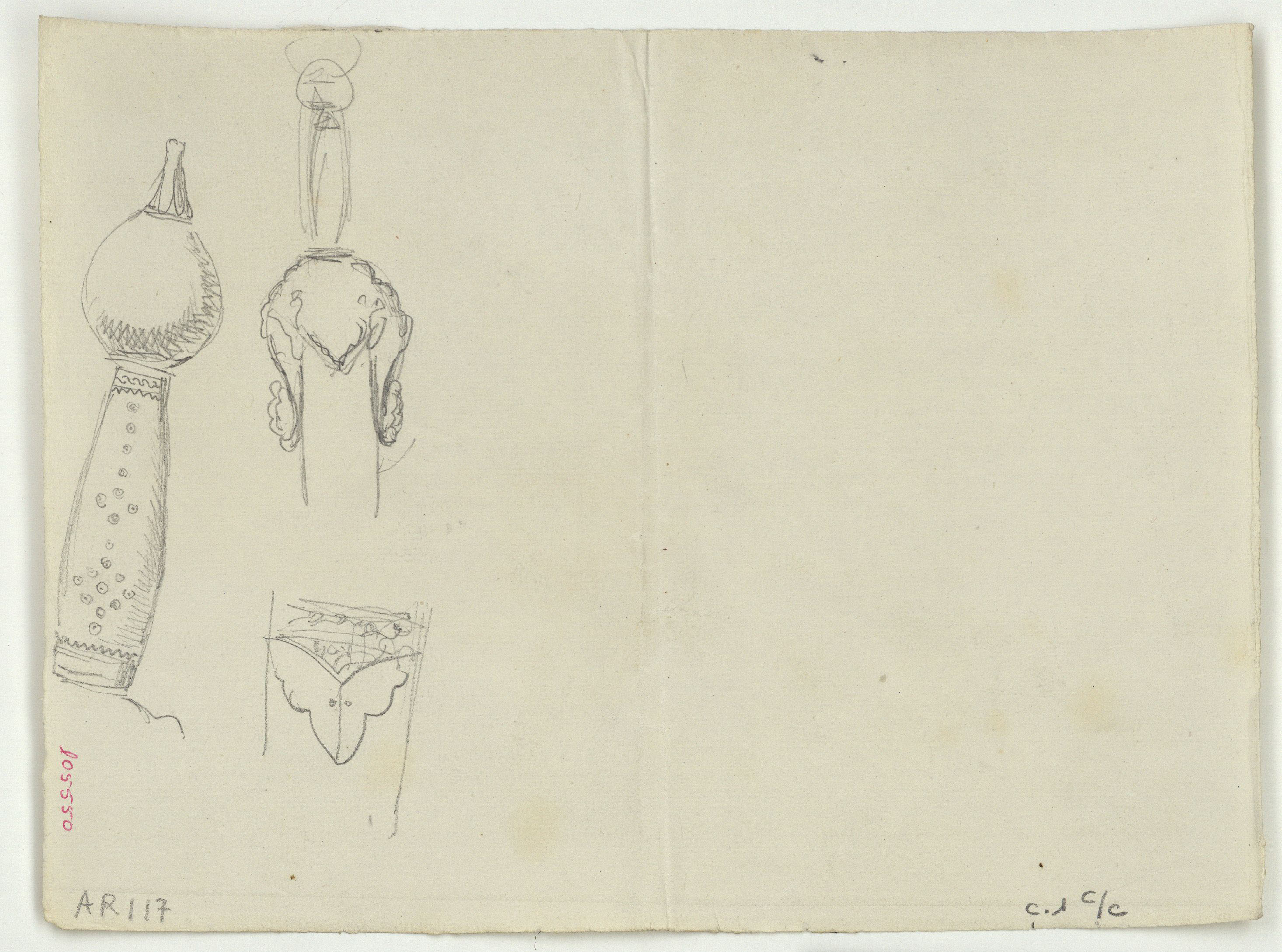 image for: Marià Fortuny - Poms d'espasa d'estil musulmà - Cap a 1870-1872