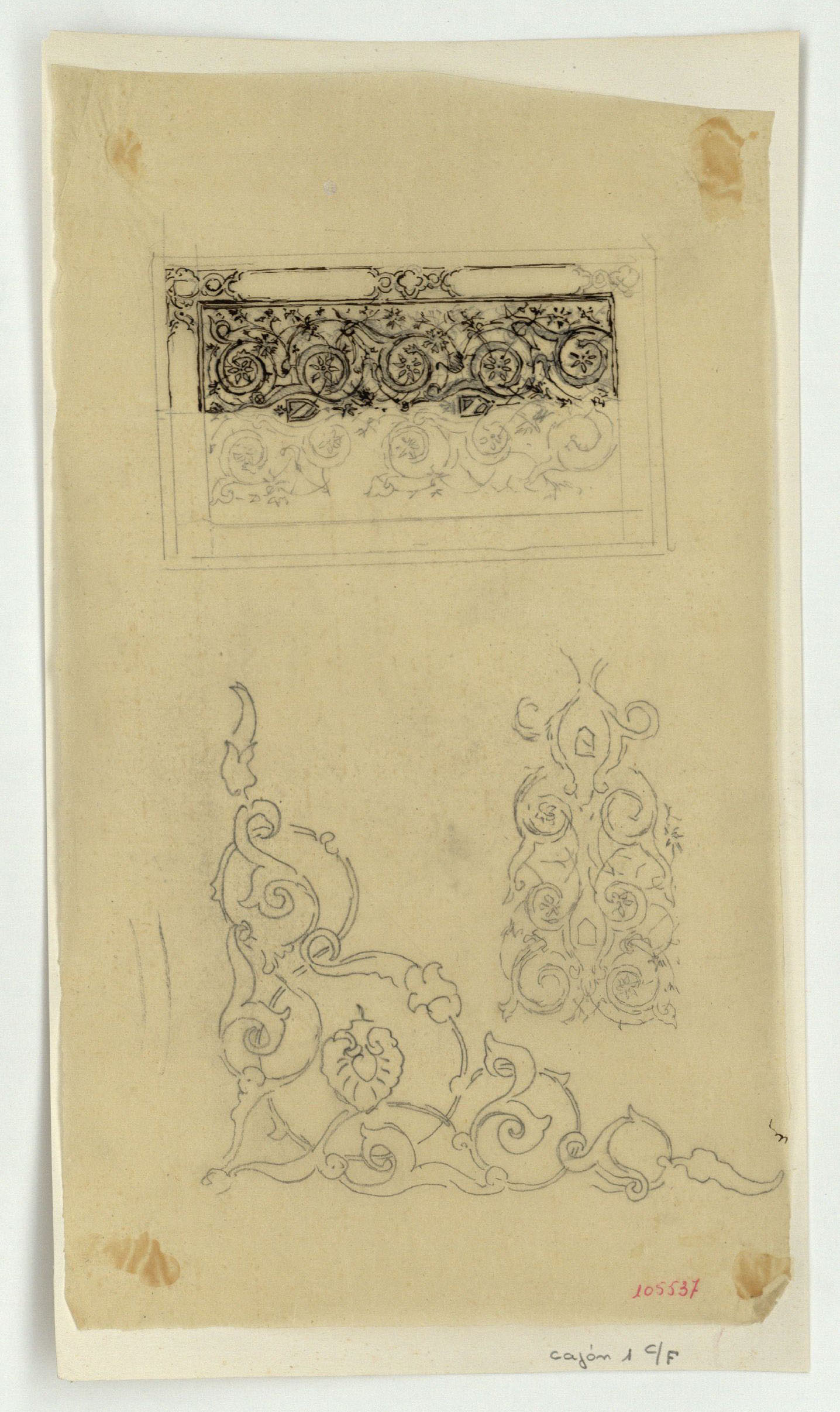 image for: Marià Fortuny - Motius ornamentals - Cap a 1867-1872