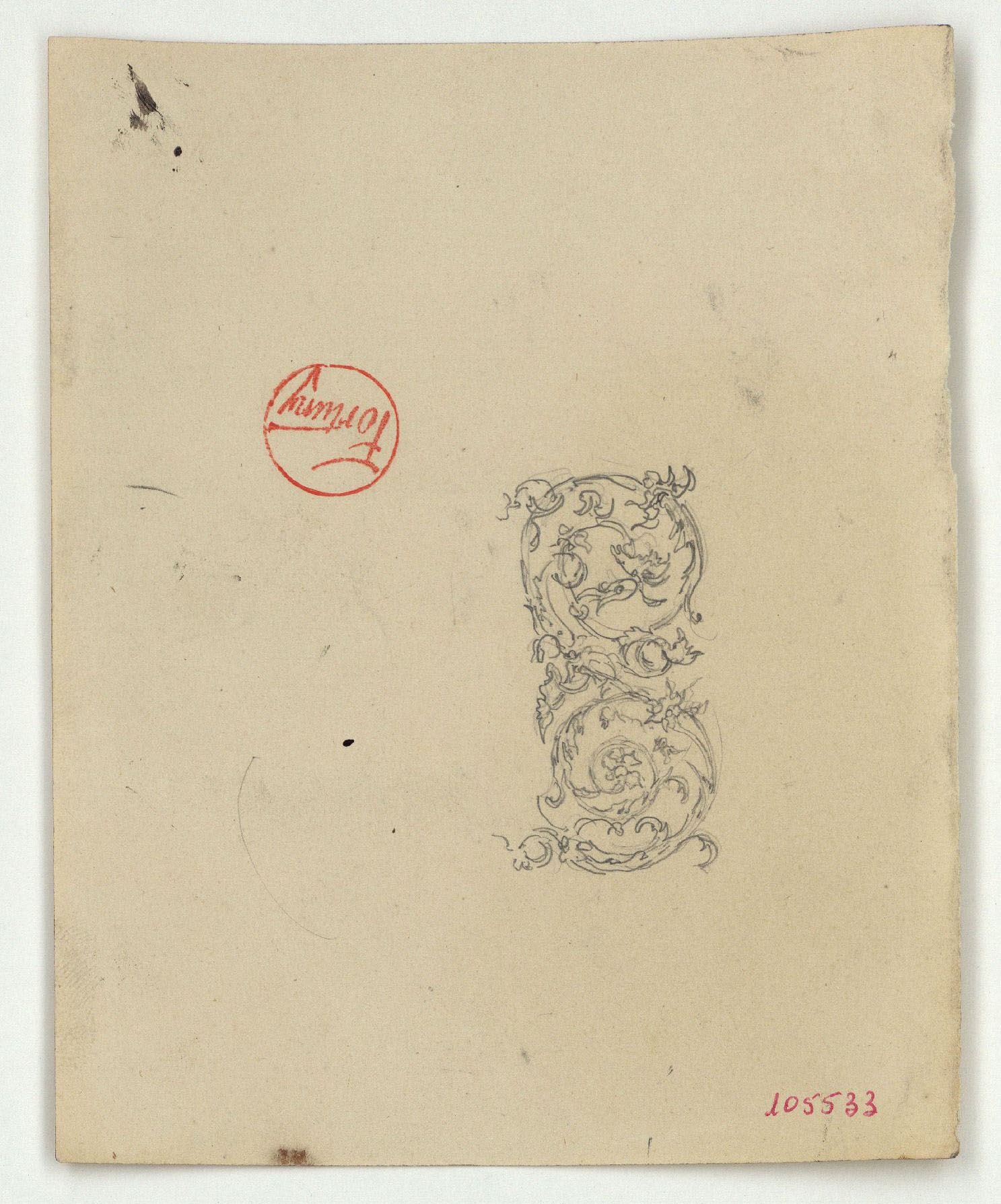 image for: Marià Fortuny - Roleu d'estil rococó - Cap a 1863-1874