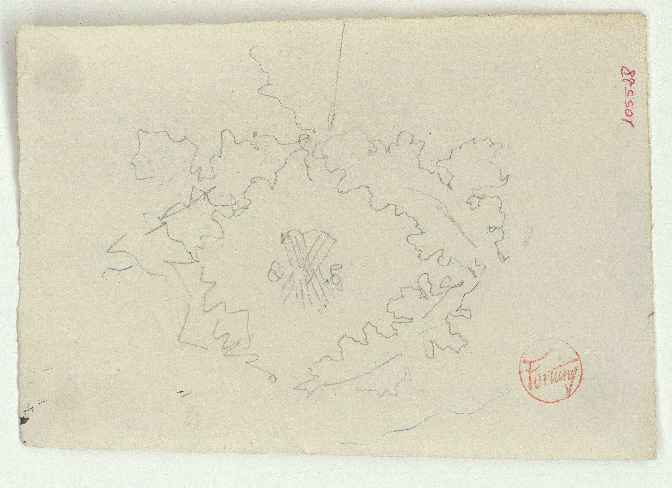 image for: Marià Fortuny - Croquis inconcret - Cap a 1867-1872