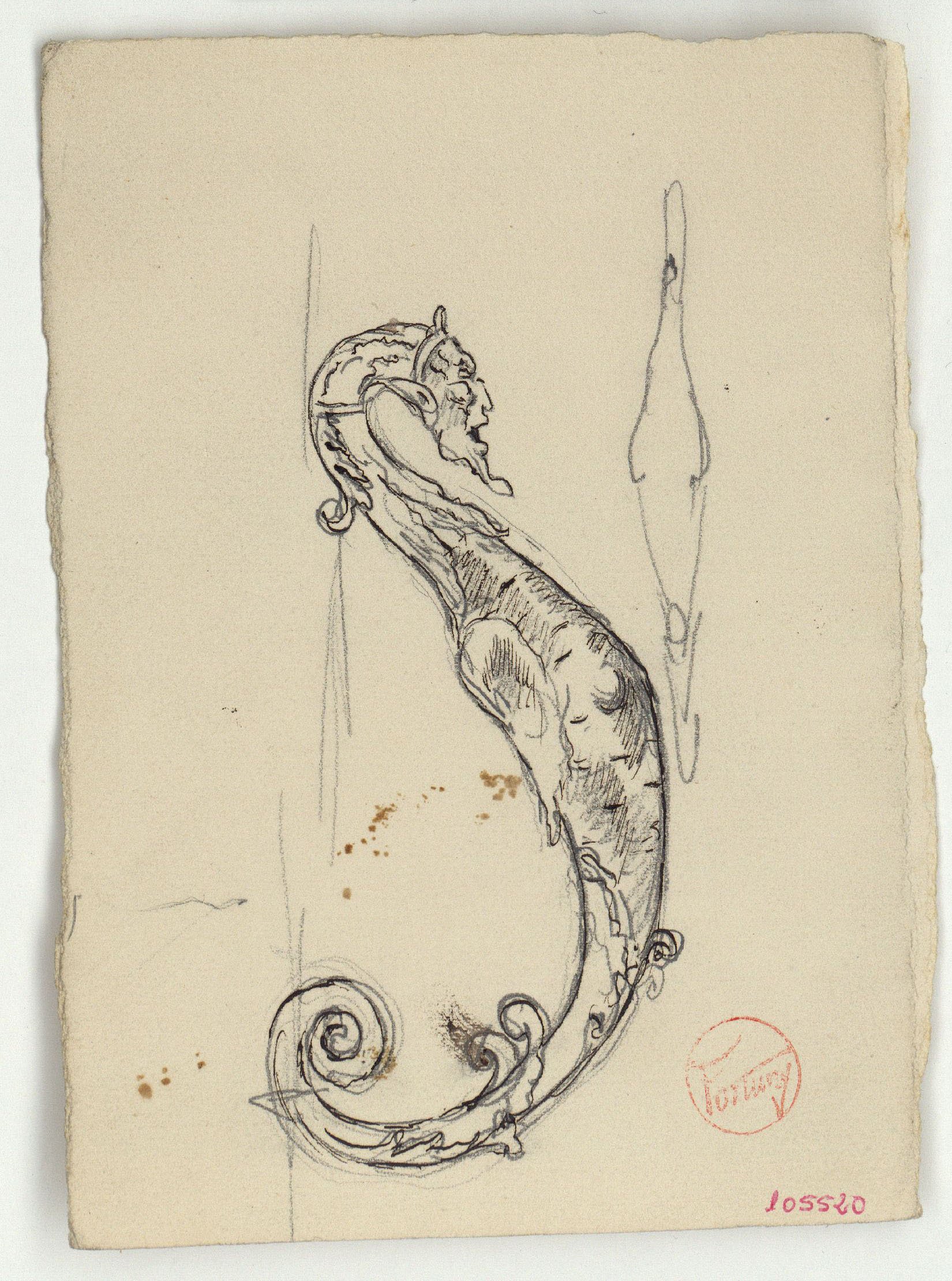 image for: Marià Fortuny - Tornapunta d'estil rococó - Cap a 1867-1872