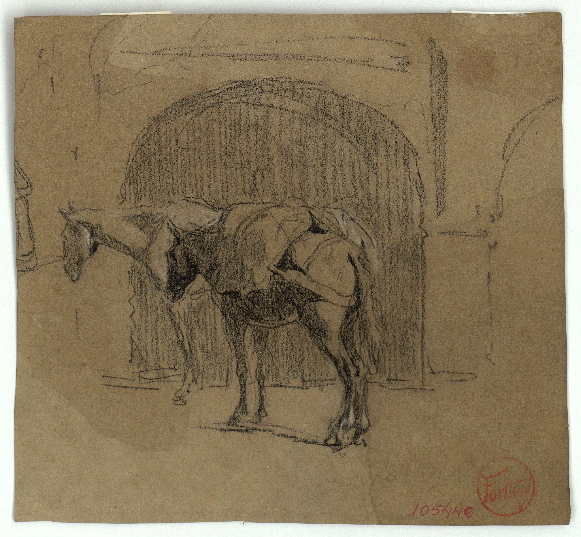 image for: Marià Fortuny - Mules - Cap a 1860-1862