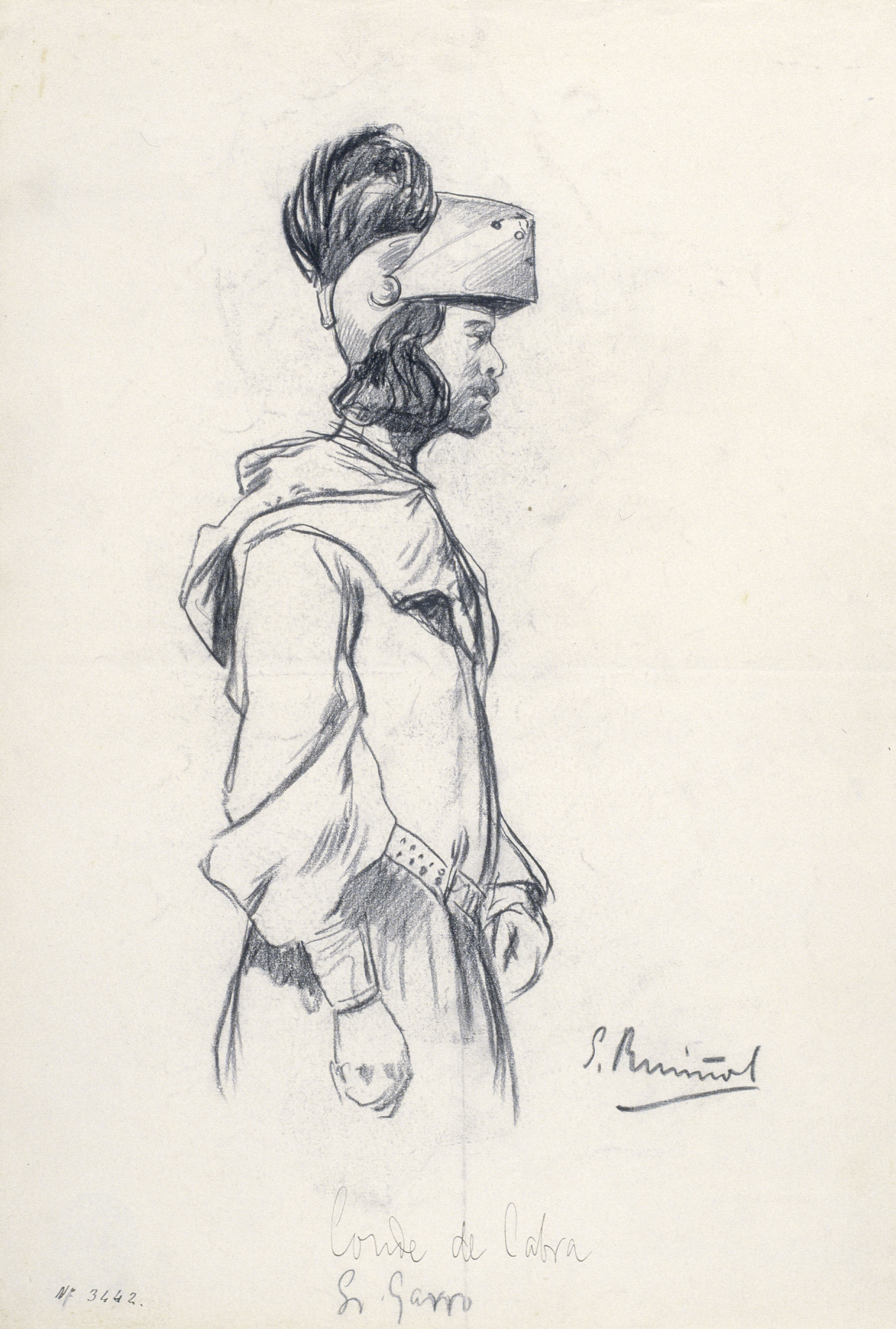 image for: Santiago Rusiñol - Conde de Cabra. Sr. Garro - Cap a 1880-1885