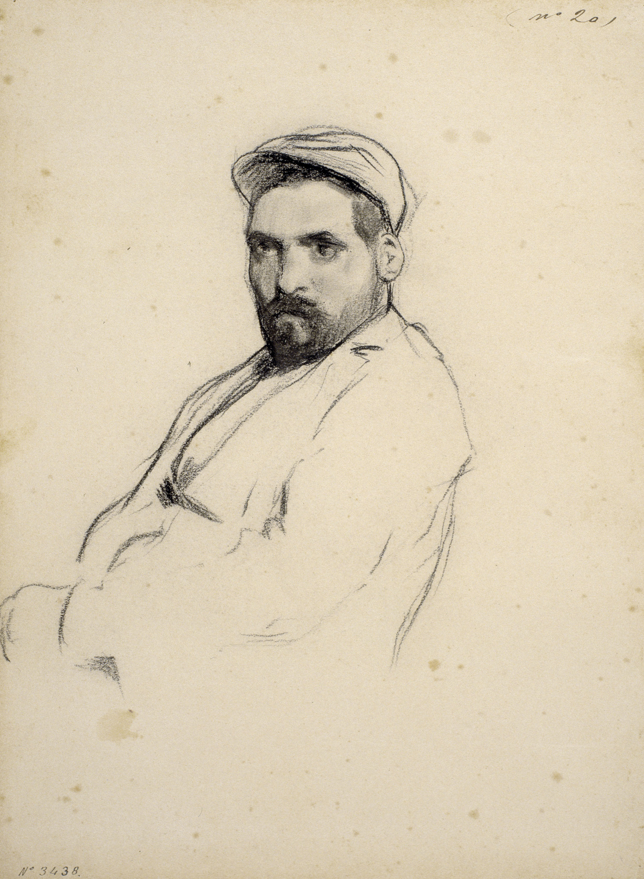 image for: Santiago Rusiñol - Retrat d'home - Cap a 1895-1897