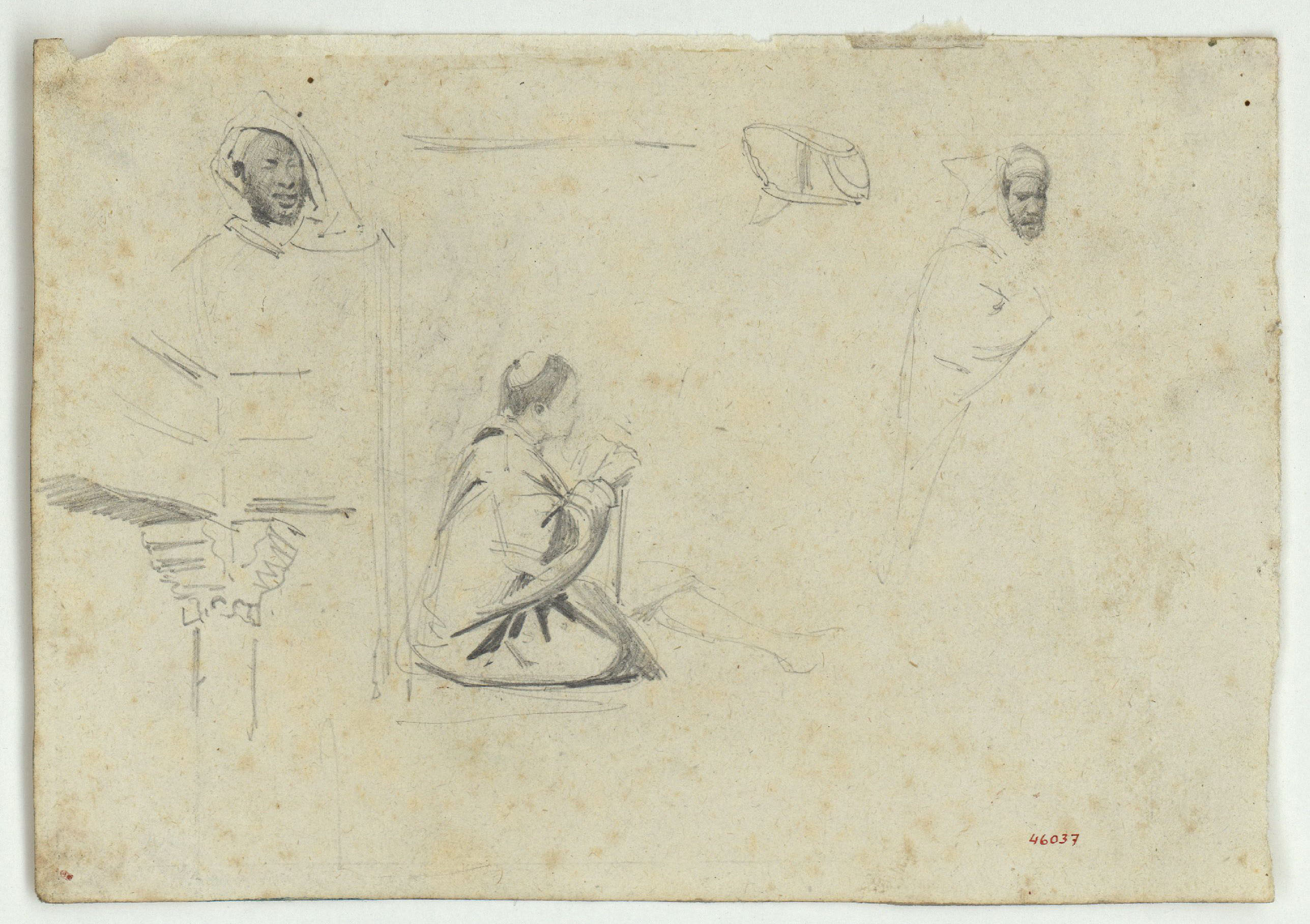 image for: Marià Fortuny - Marroquins - Cap a 1860-1862