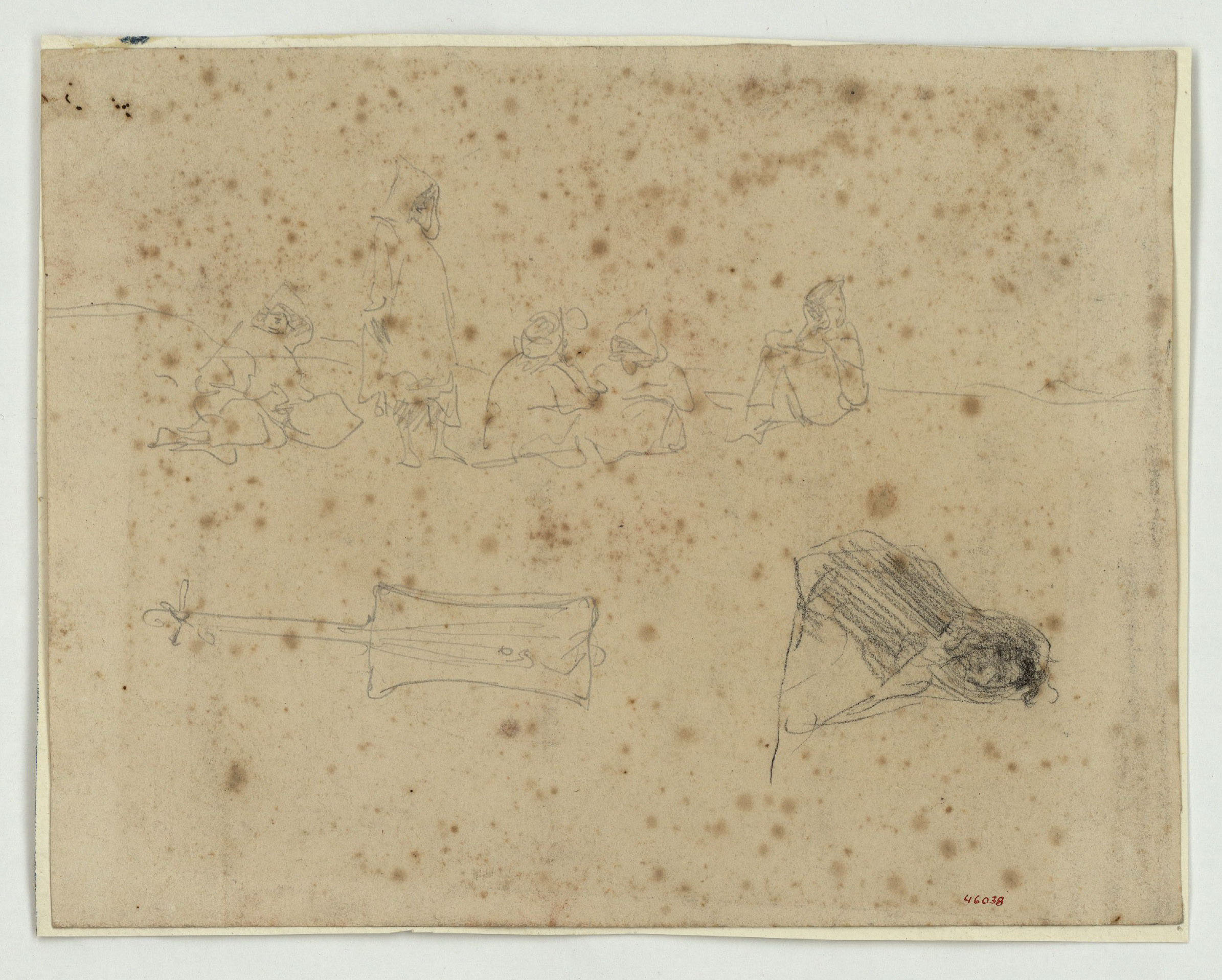 image for: Marià Fortuny - Marroquins - Cap a 1860-1862
