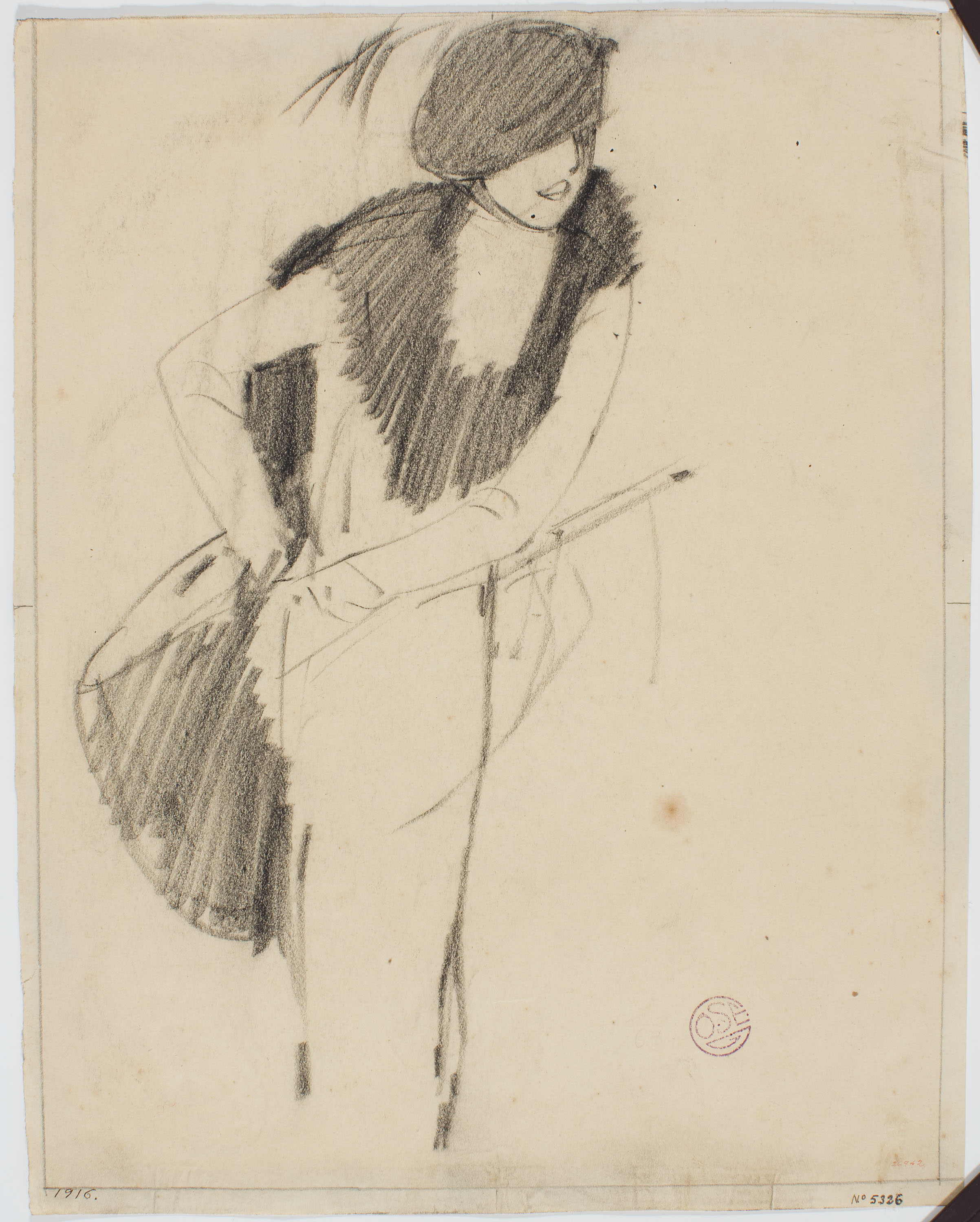 image for: Francesc Xavier Gosé - Dama - Cap a 1910