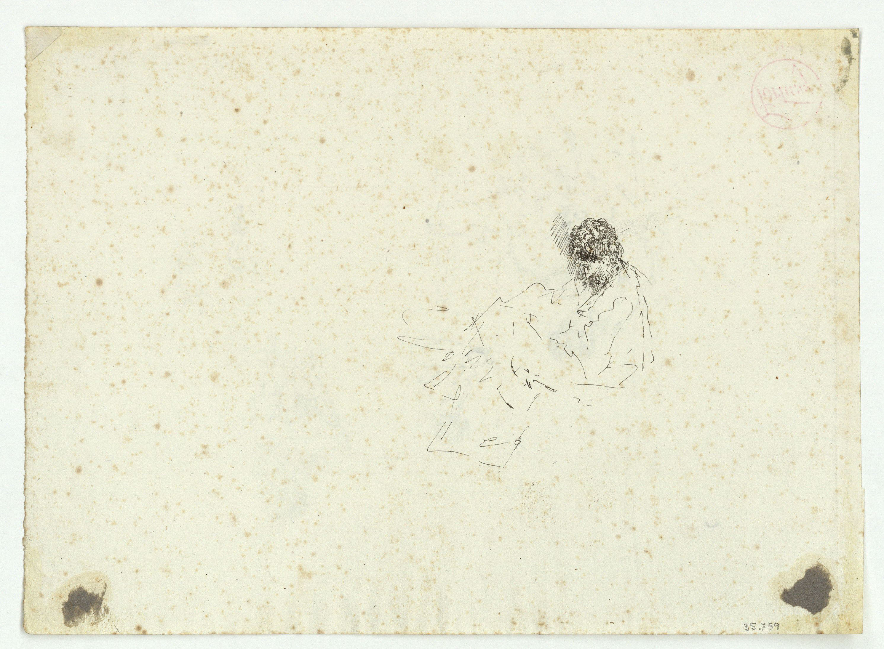 image for: Marià Fortuny - María Luisa, Mariano i Cecilia de Madrazo (anvers) / Cecilia de Madrazo (revers) - Cap a 1874 [1]