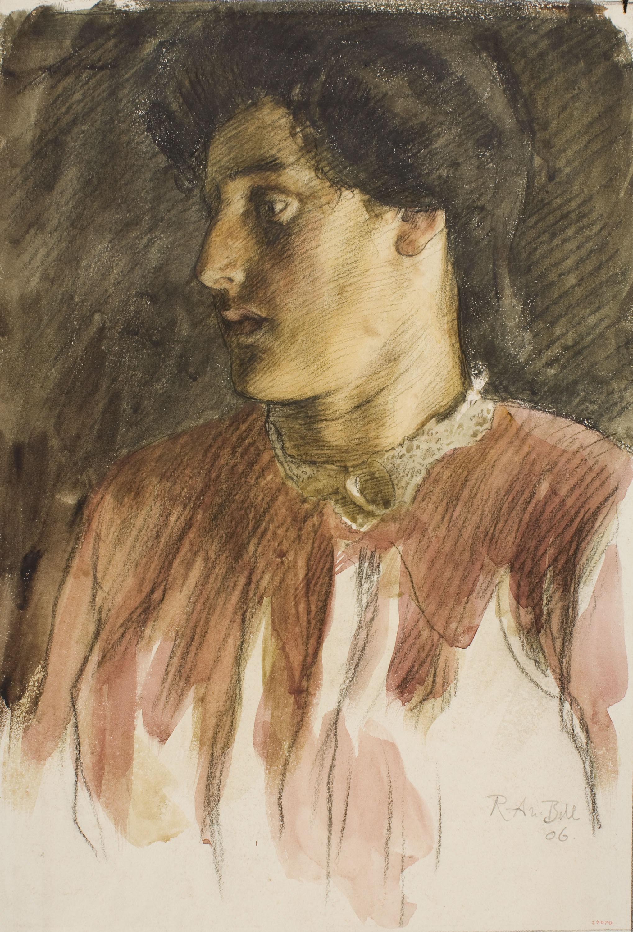 image for: Robert Anning Bell - Retrat femení - 1906