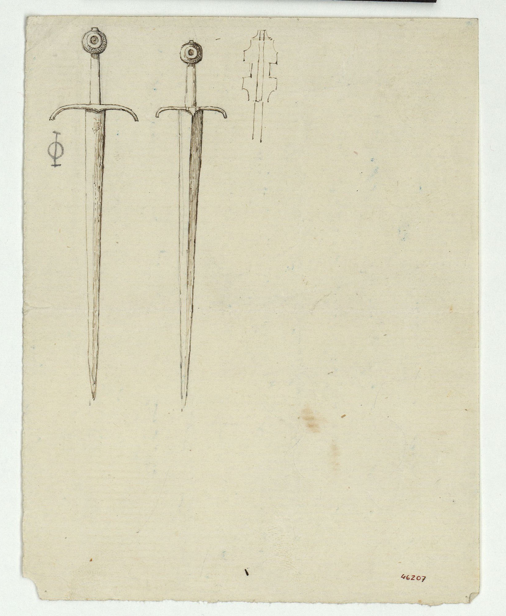 image for: Marià Fortuny - Espases - Cap a 1867-1872