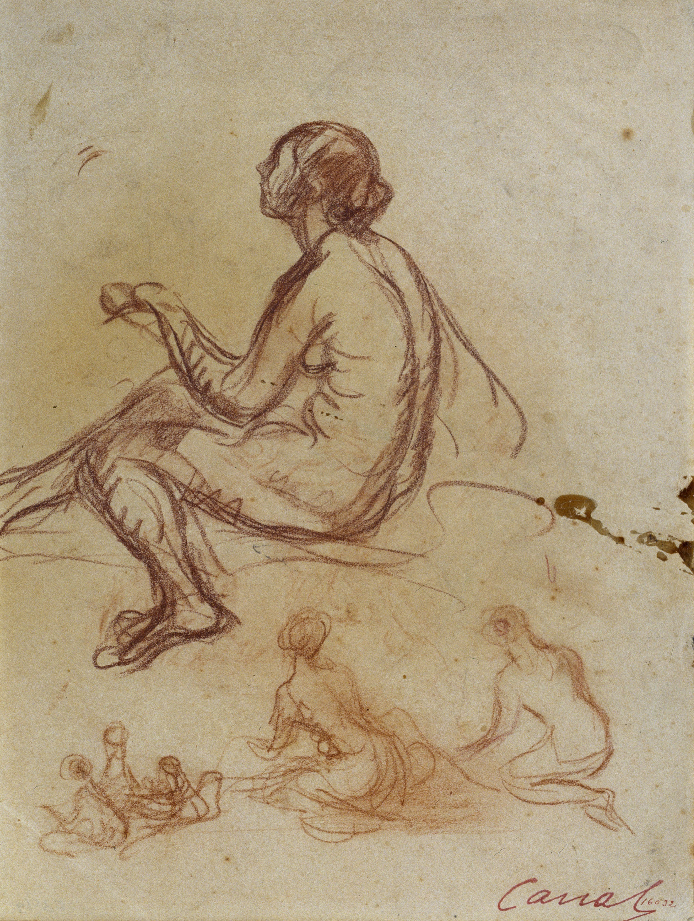 image for: Ricard Canals - Apunt de nus femenins - Cap a 1920