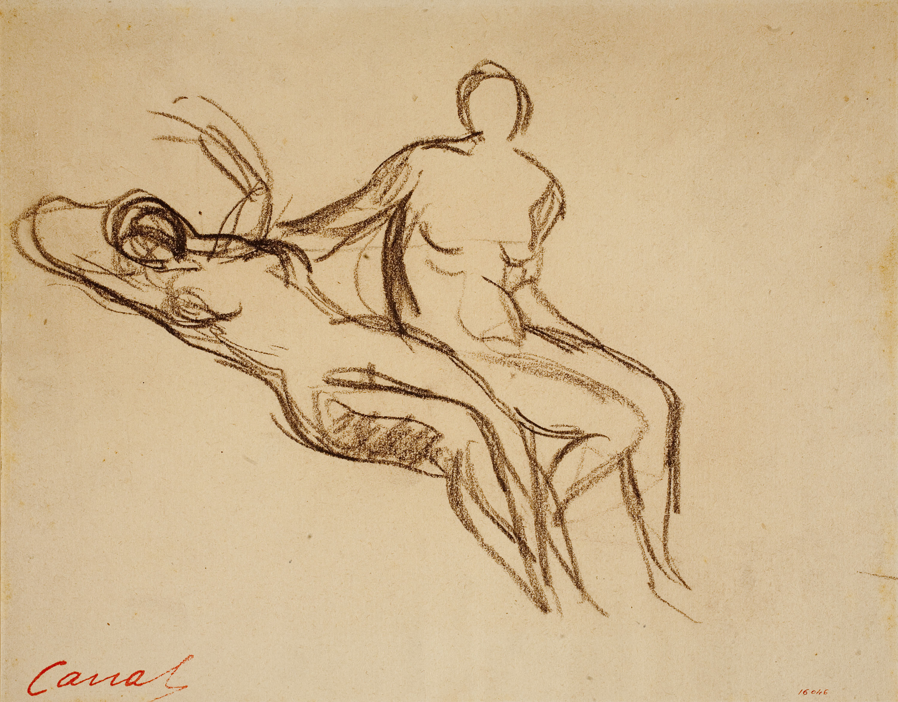 image for: Ricard Canals - Apunt de nus femenins - Cap a 1920