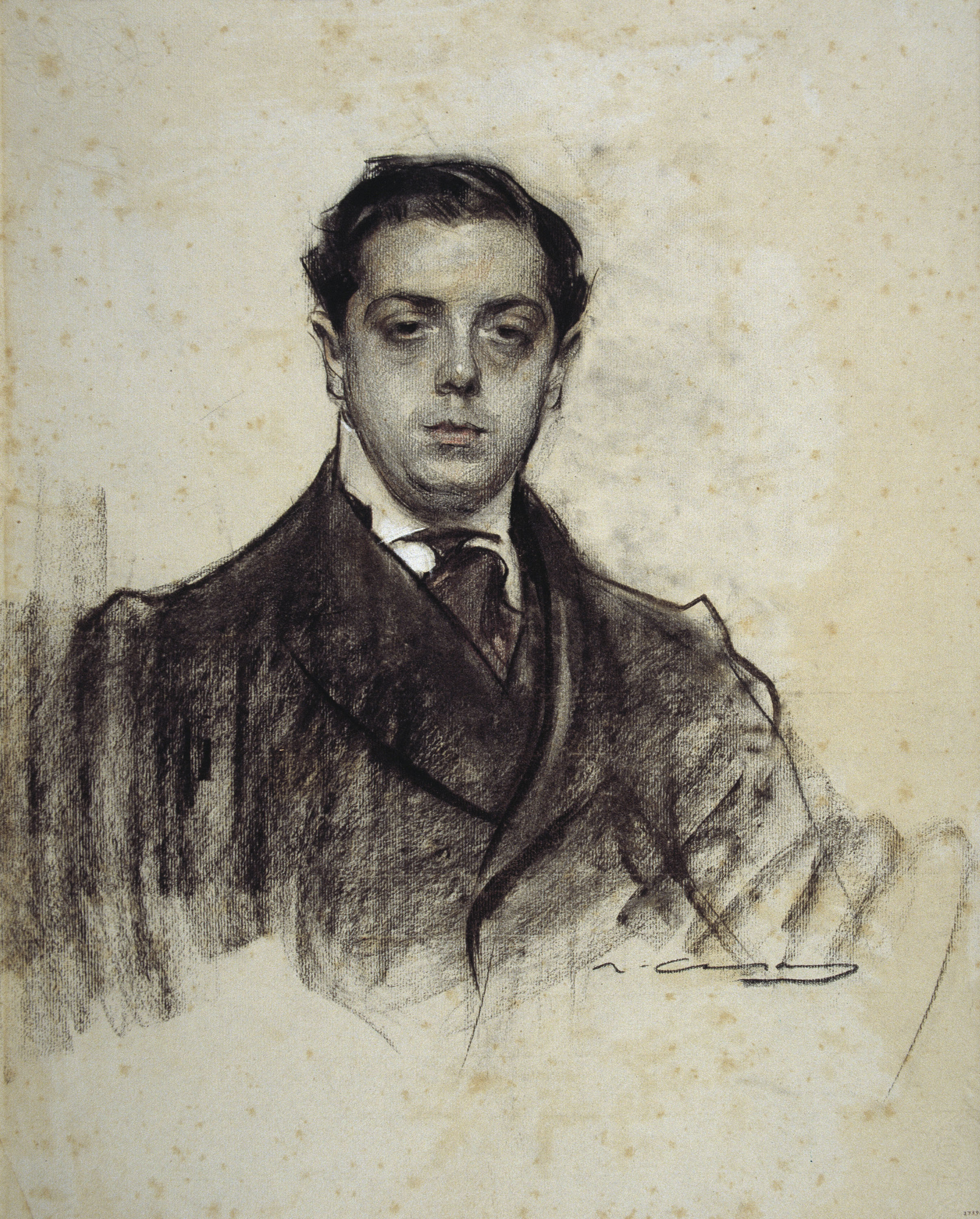 image for: Ramon Casas - Retrat de Joaquim Salvatella - Cap a 1906