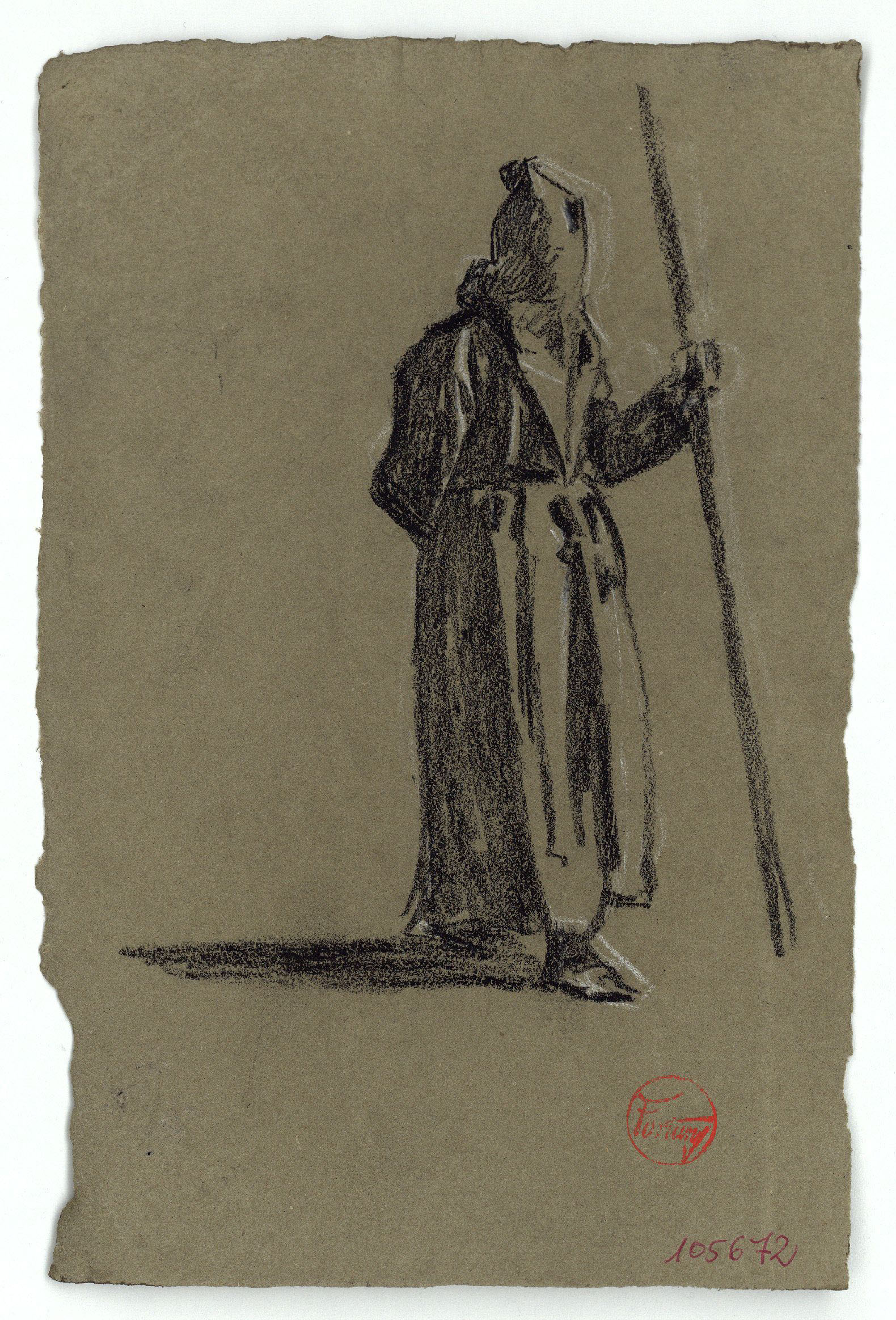 image for: Marià Fortuny - Penitent - Cap a 1867-1872