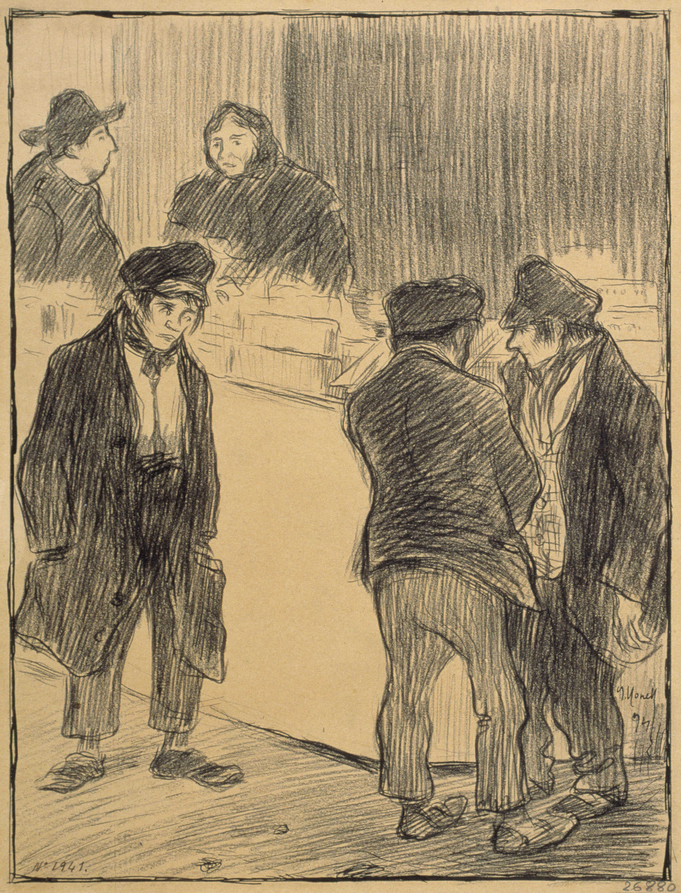 image for: Isidre Nonell - Nyèbits i turronaires  - 1894