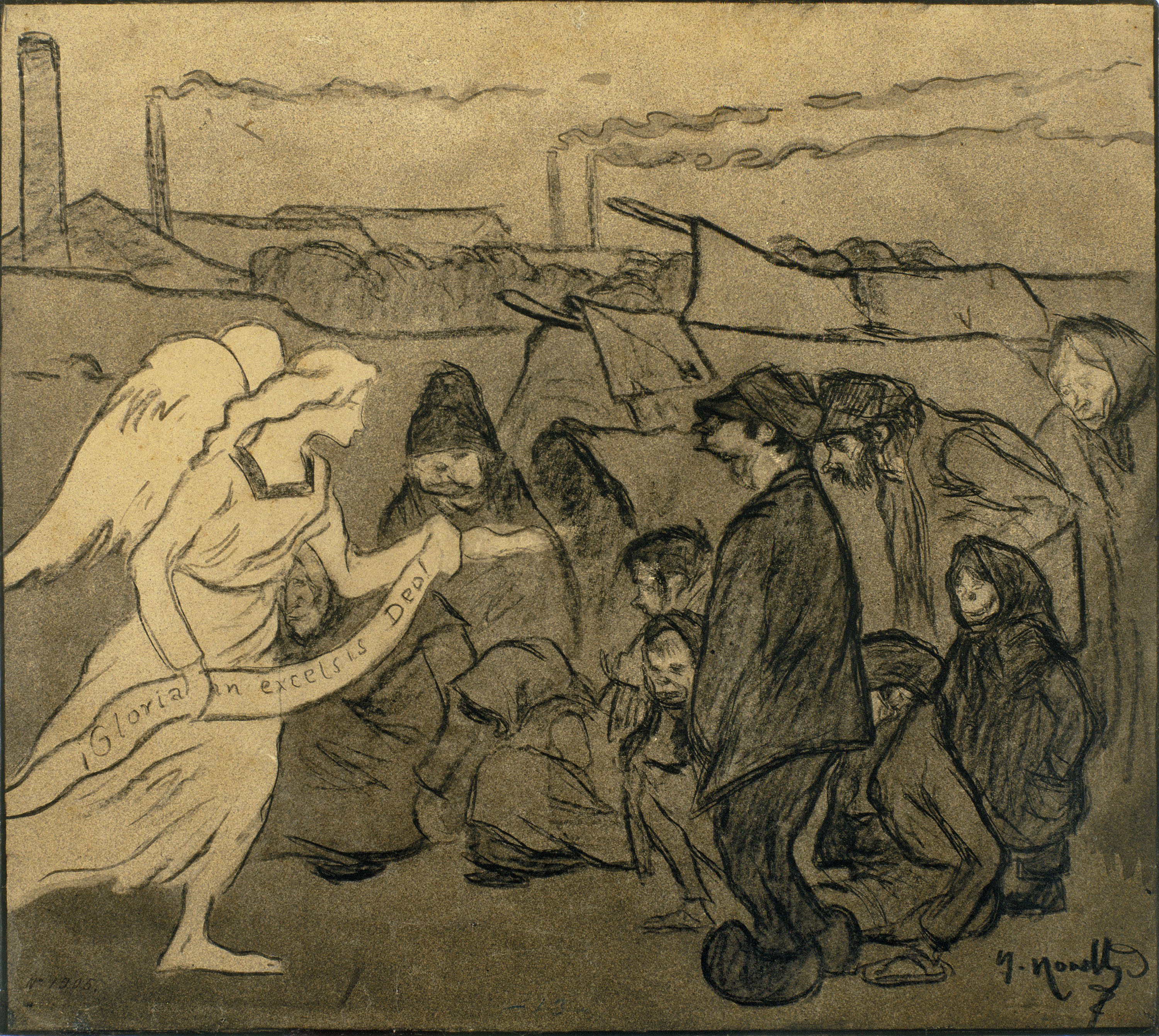 image for: Isidre Nonell - L'Anunciata - 1896