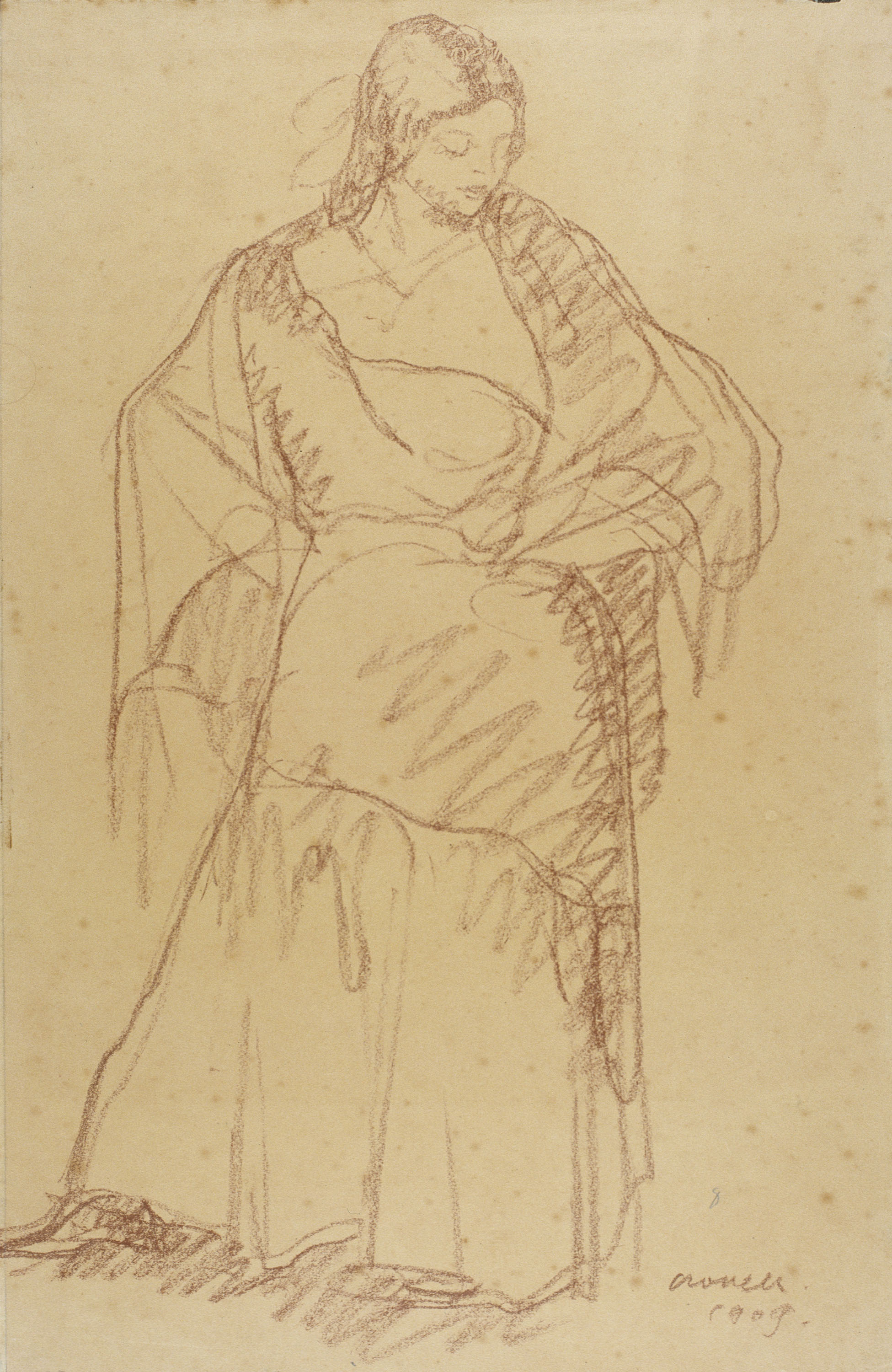 image for: Isidre Nonell - Perquè no voldrà - 1909