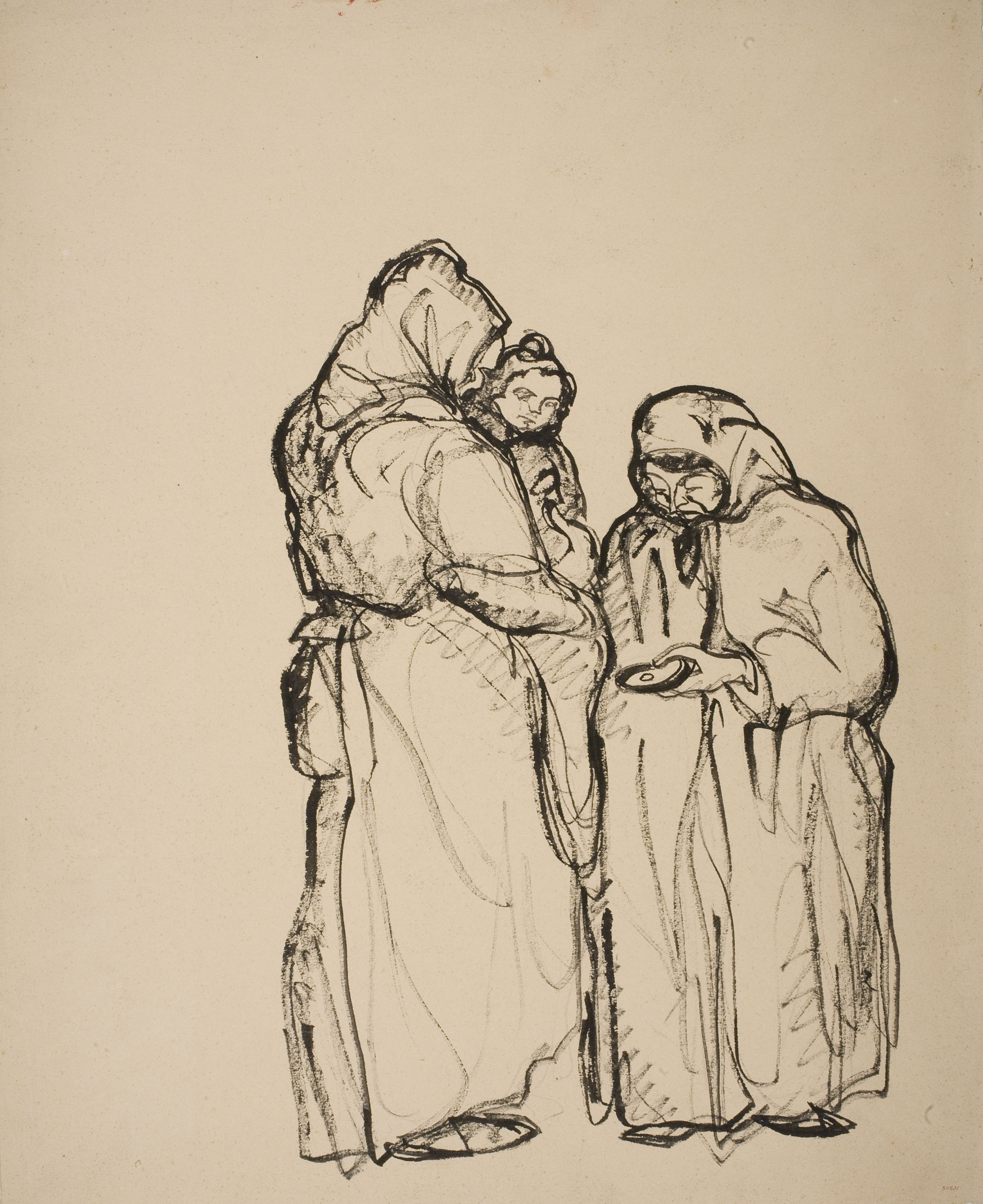 image for: Isidre Nonell - Demanant caritat - Cap a 1908 -1910